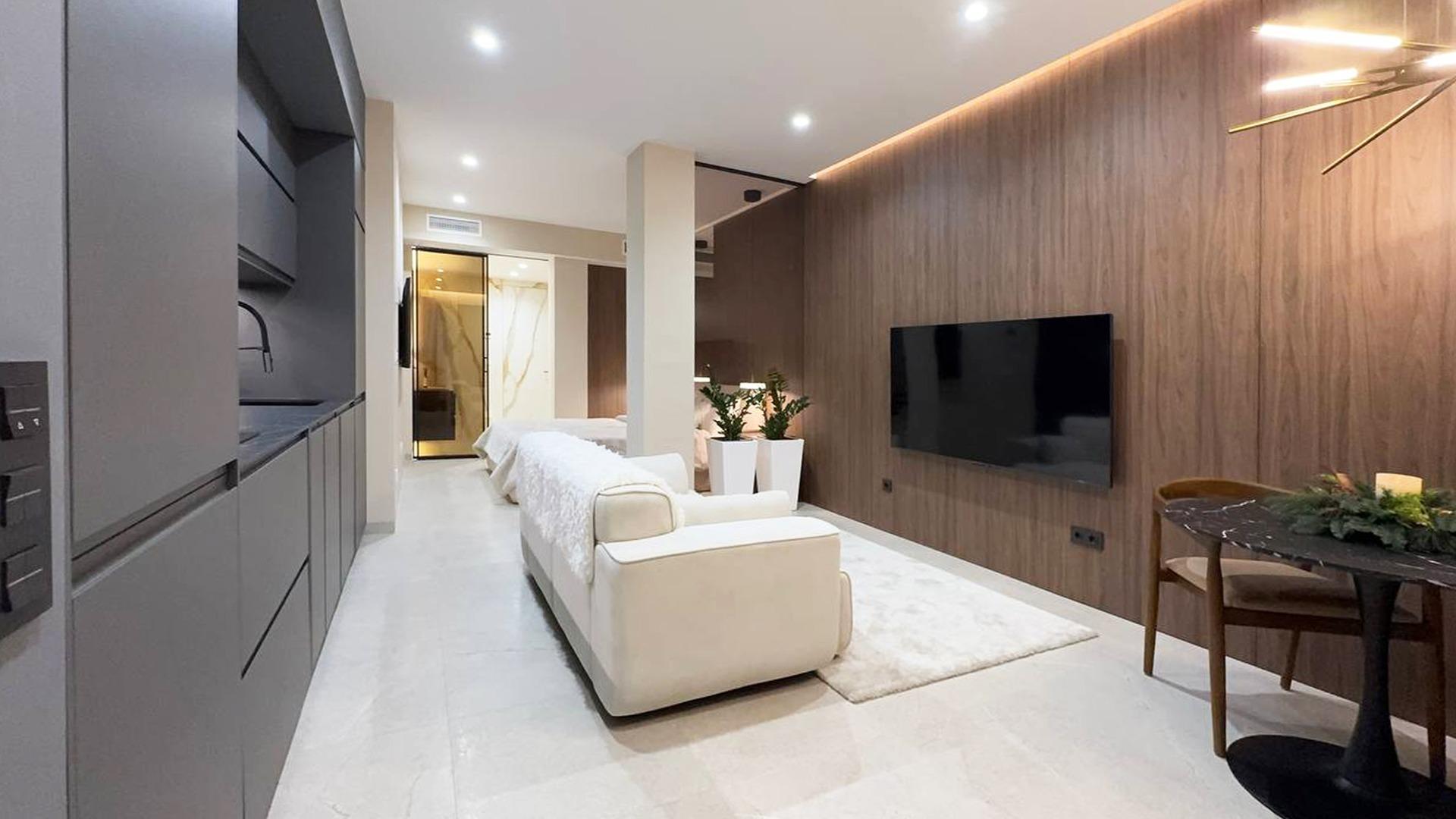 Garden in apartment for sale in Torrevieja