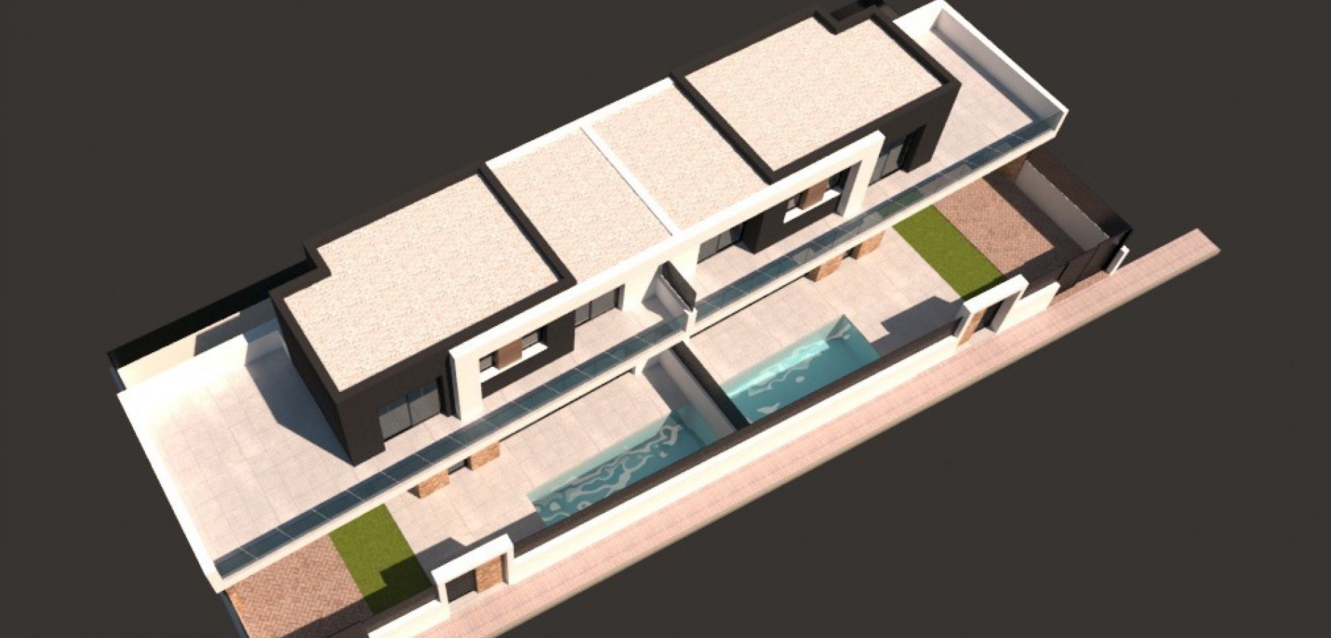 Exterior view in land for sale in Los Montesinos