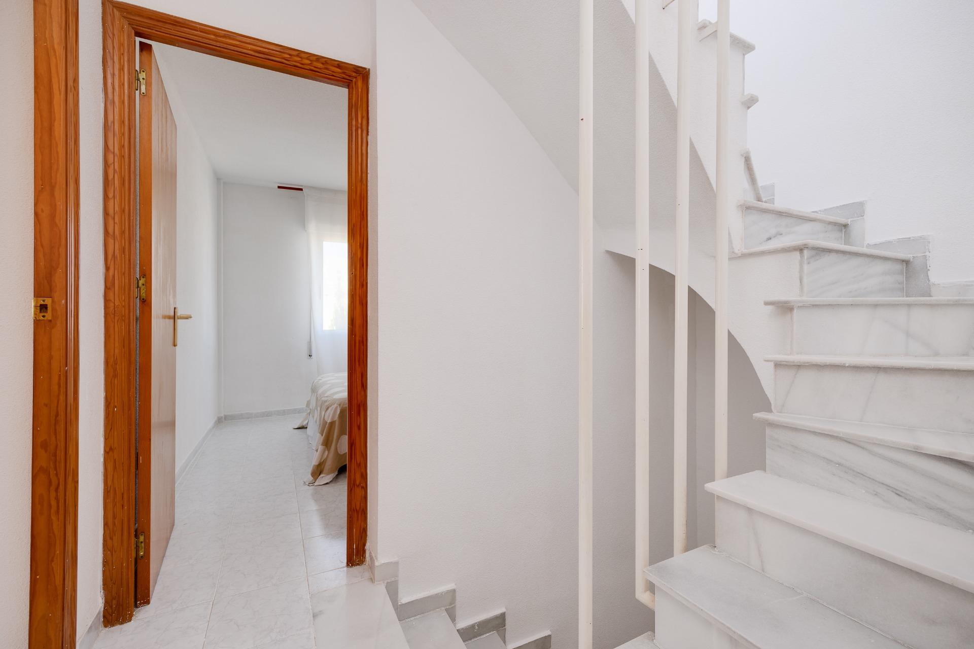 Pool area in terraced for sale in Torrevieja