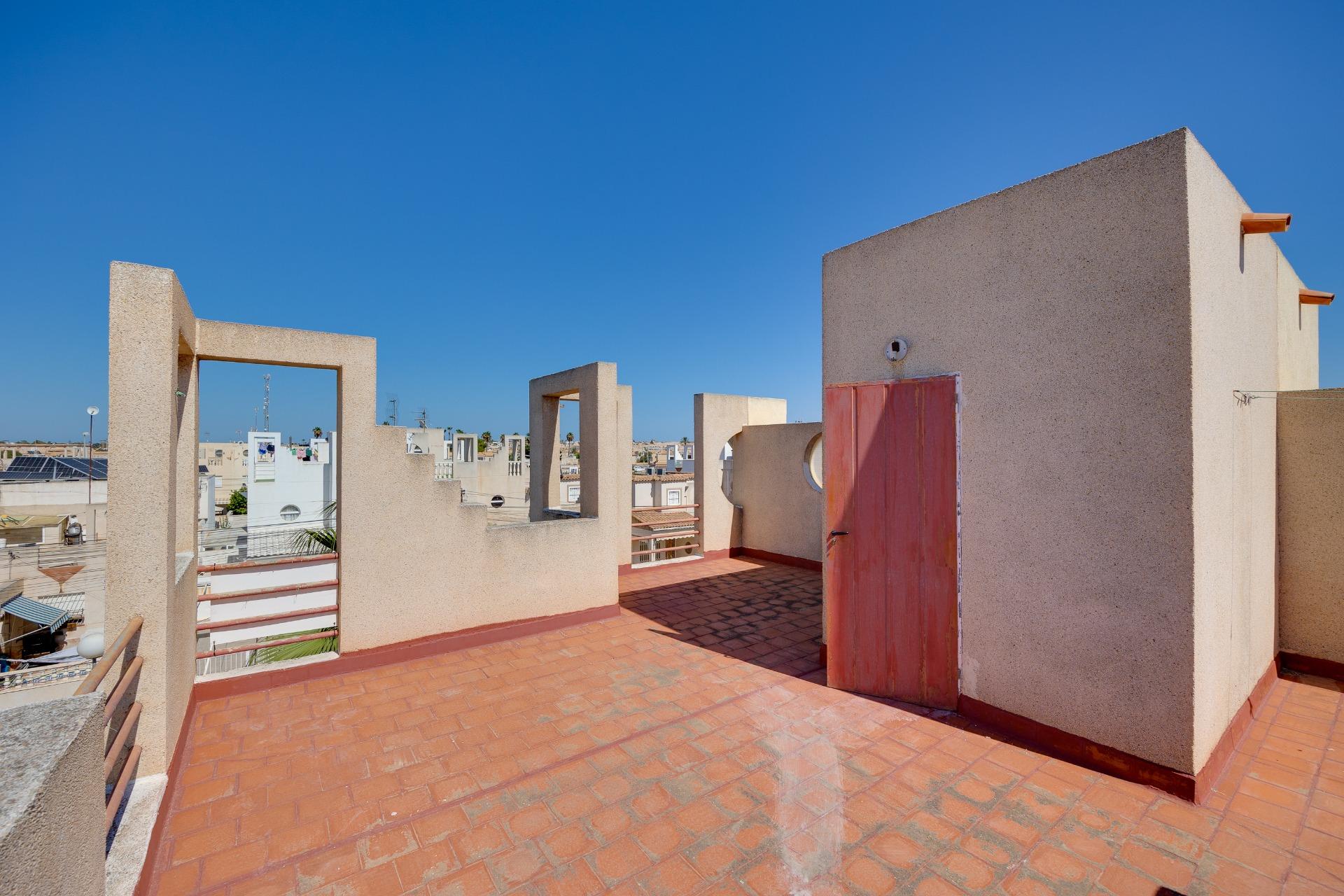 Exterior view in terraced for sale in Torrevieja