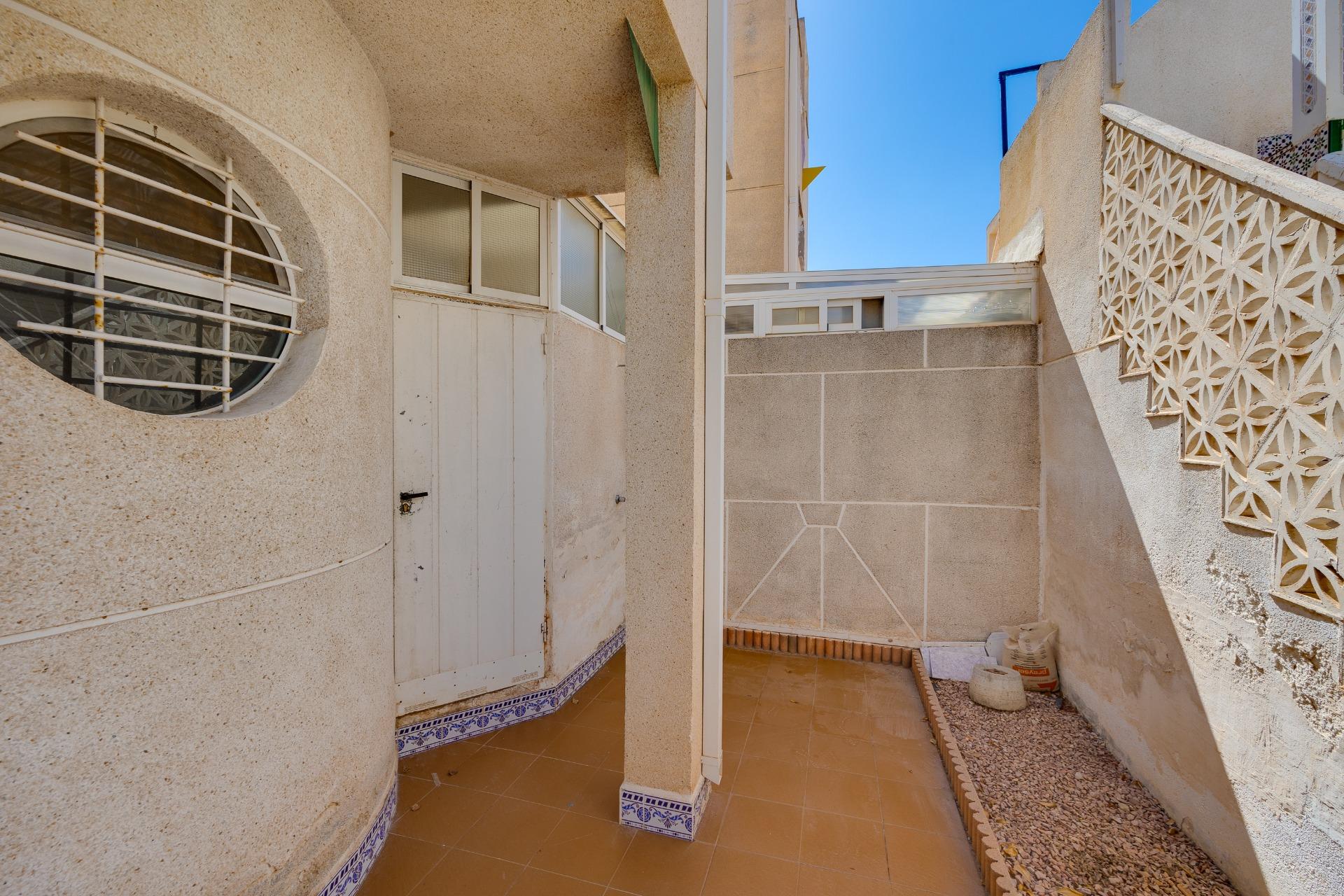 Pool area in terraced for sale in Torrevieja