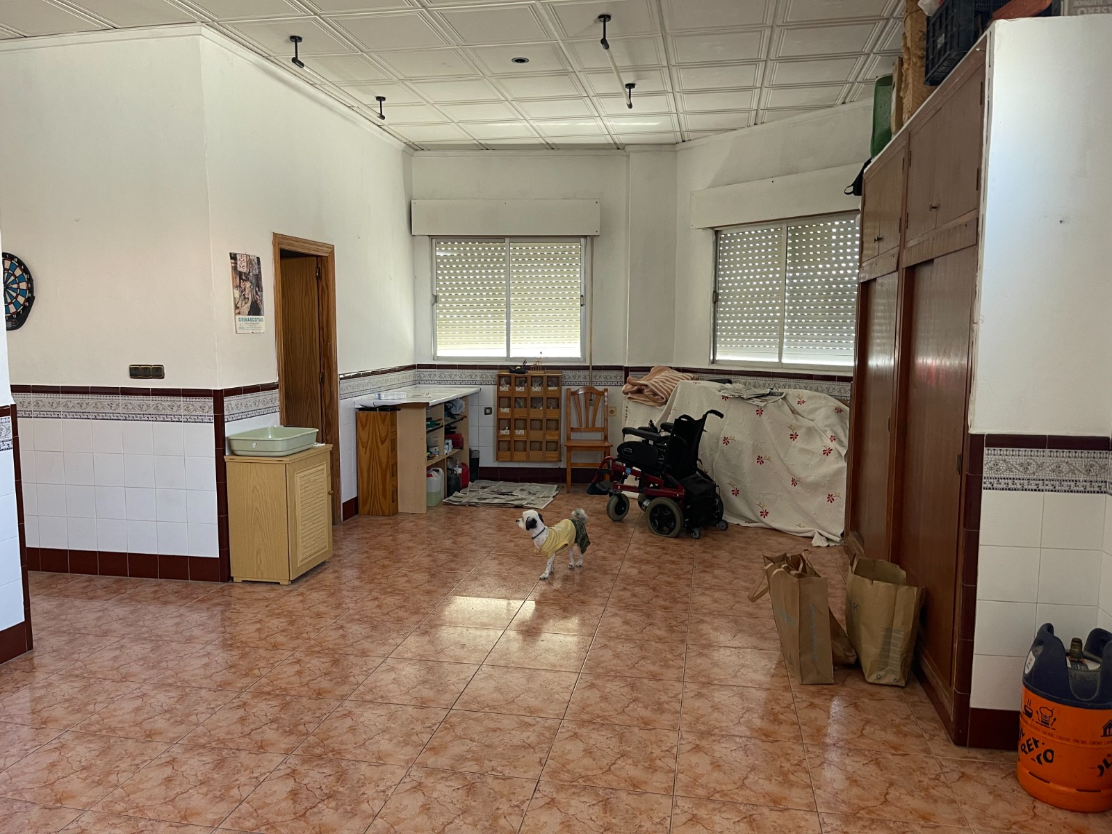 Master bedroom in villa for sale in San Miguel de Salinas