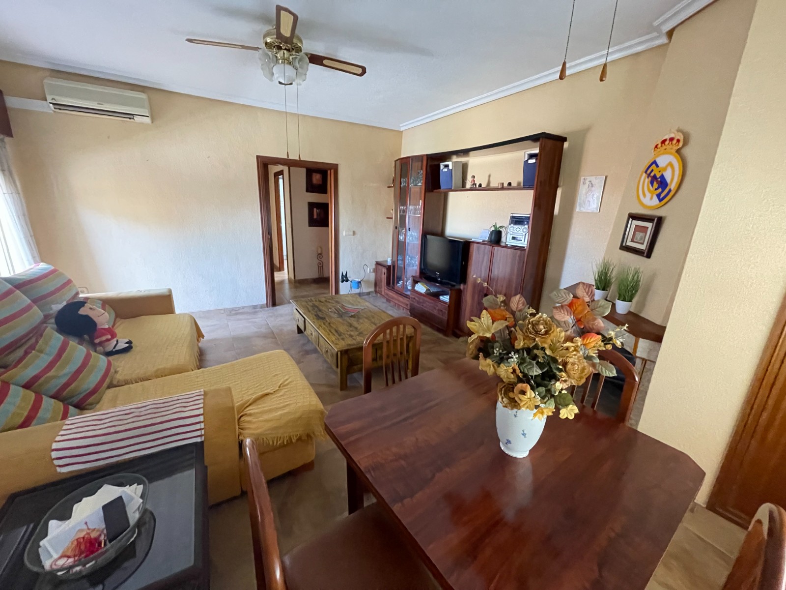 Living room in villa for sale in San Miguel de Salinas