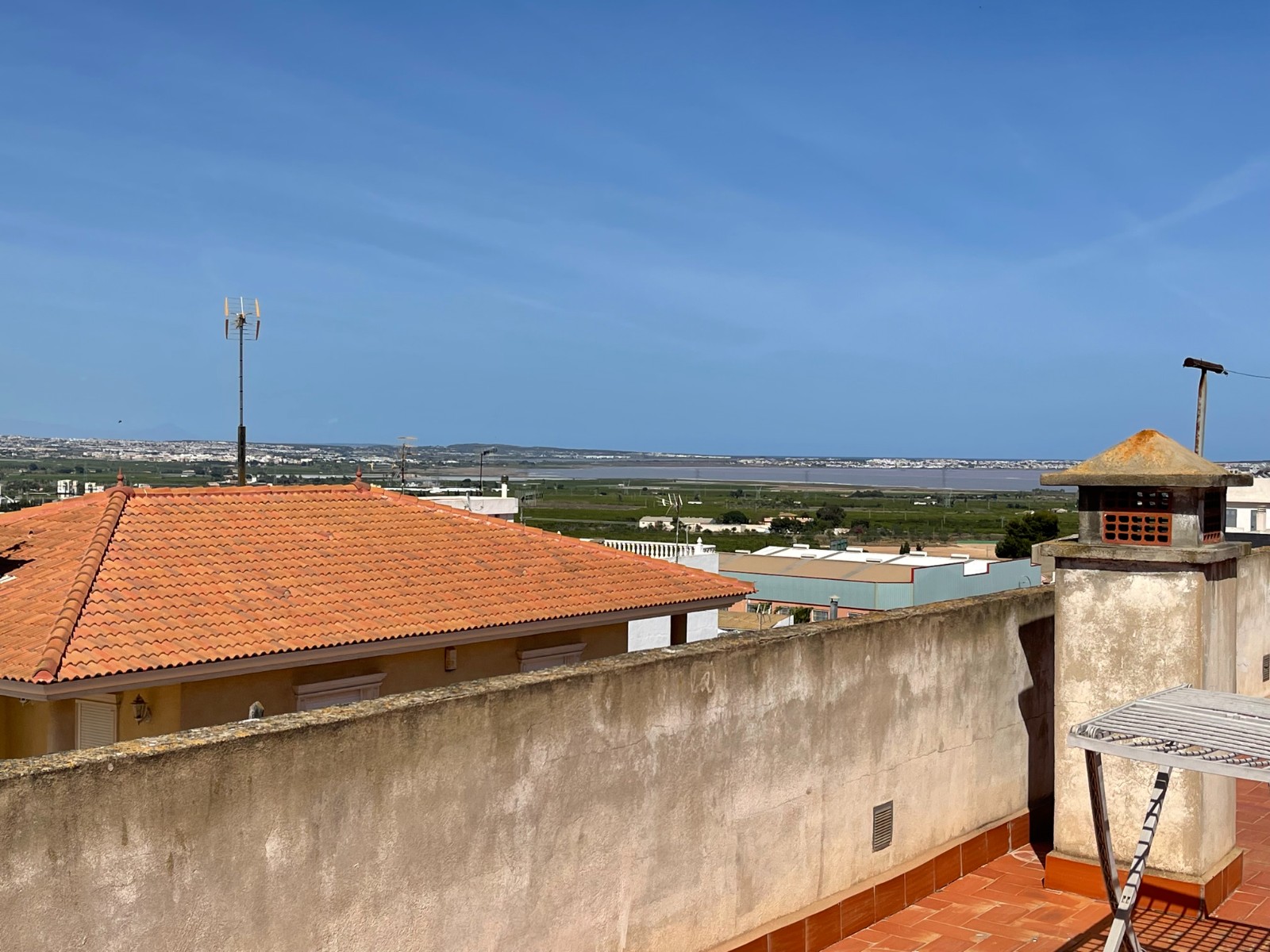 Pool area in villa for sale in San Miguel de Salinas