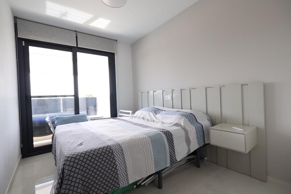 Master bedroom in apartment for sale in Orihuela Costa