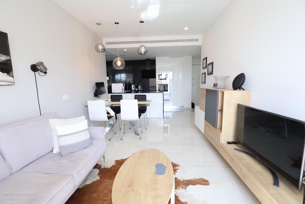 Garden in apartment for sale in Orihuela Costa