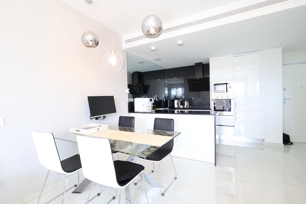 Dining area in apartment for sale in Orihuela Costa