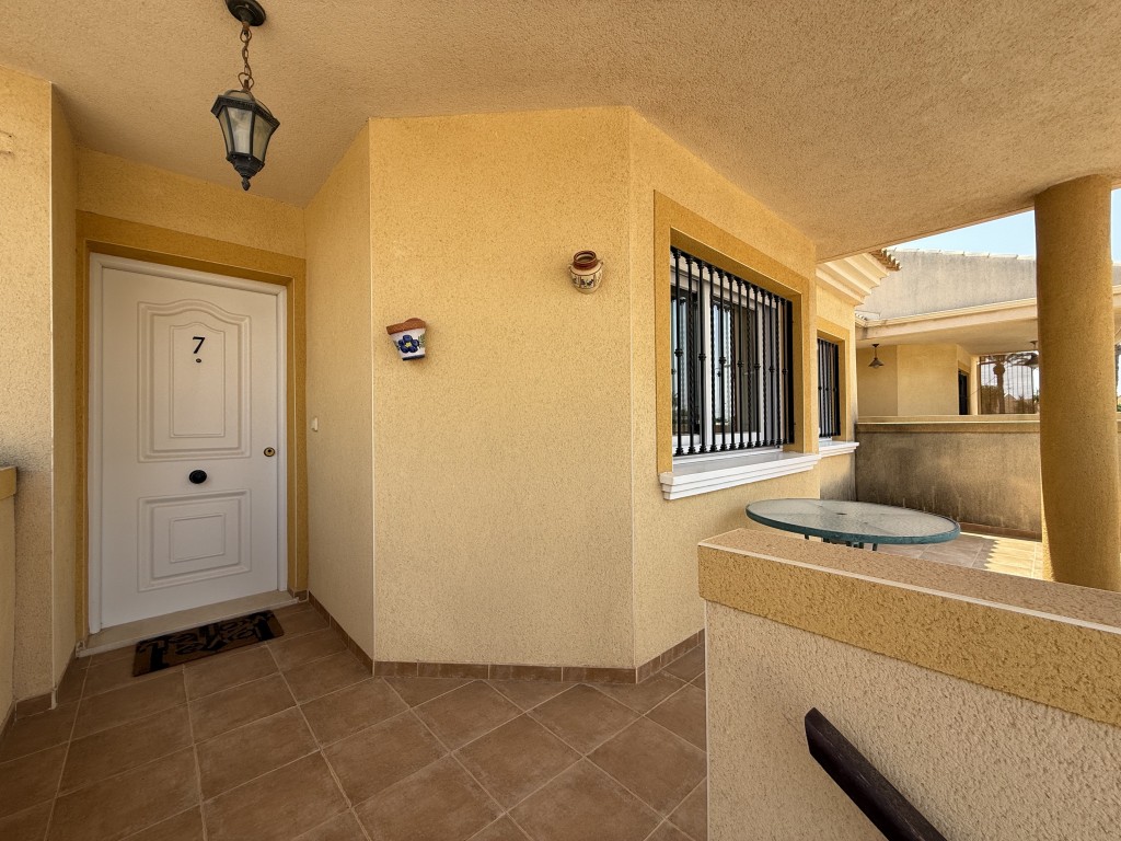 Living room in bungalow for sale in La Puebla