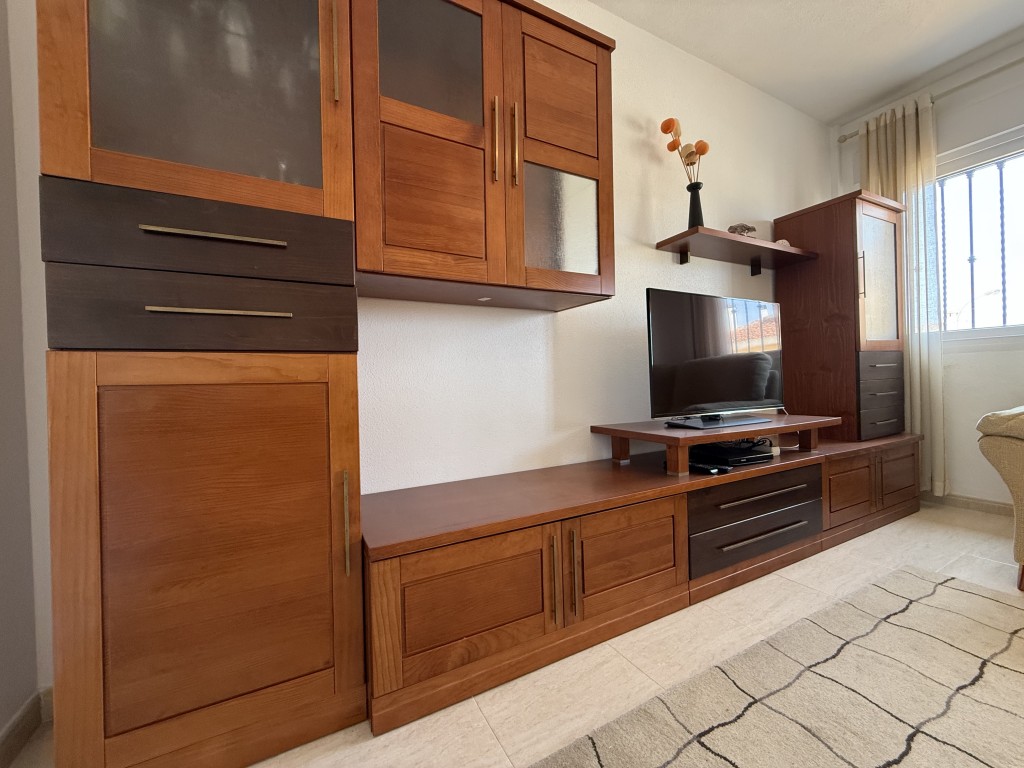 Dining area in bungalow for sale in La Puebla