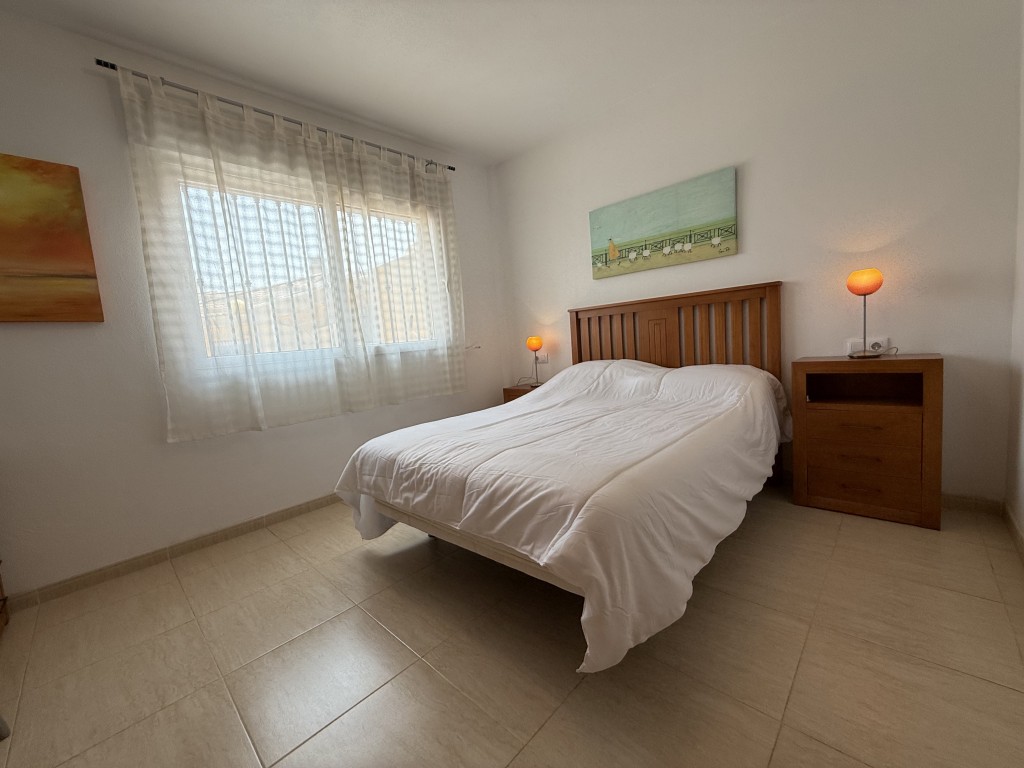 Master bedroom in bungalow for sale in La Puebla