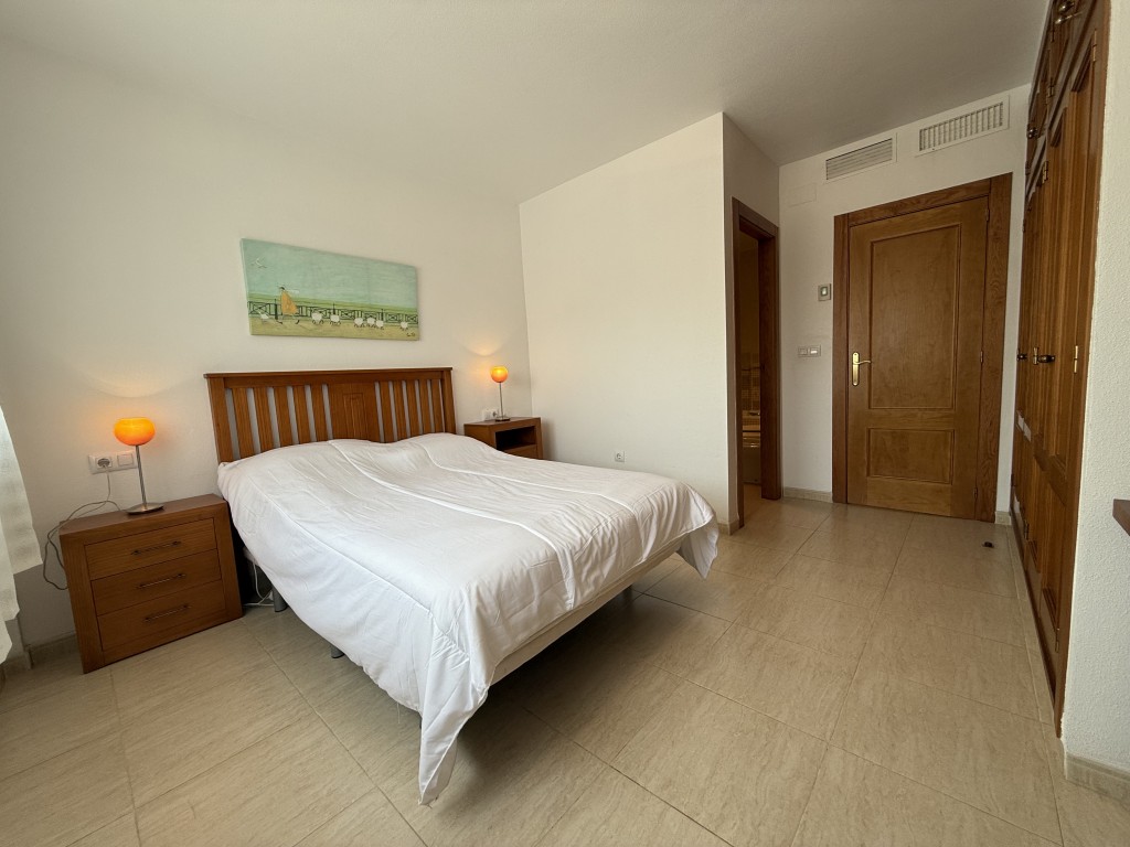 Dining area in bungalow for sale in La Puebla