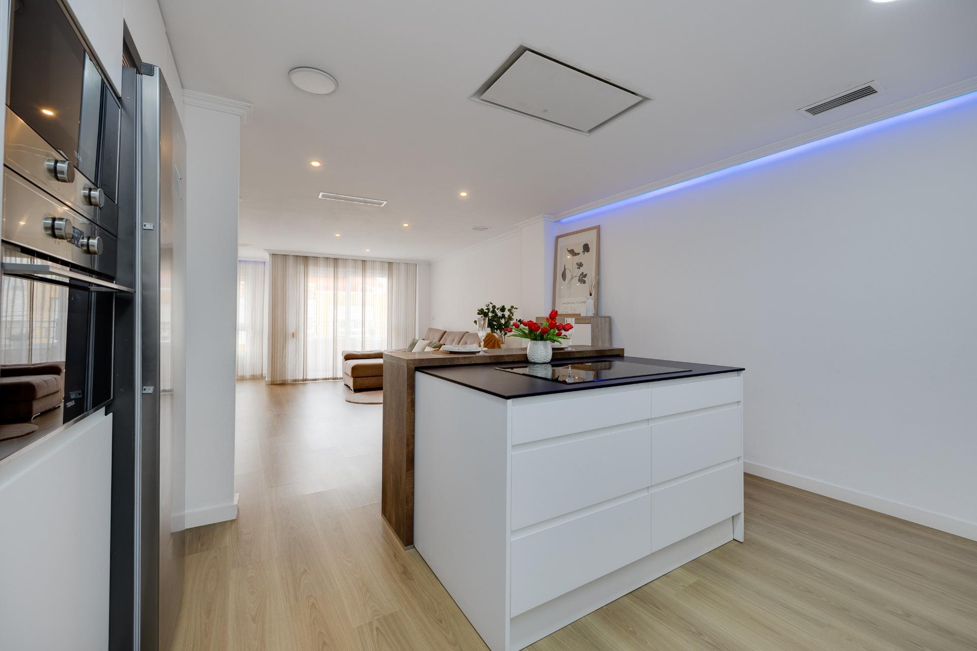 Garden in apartment for sale in Torrevieja