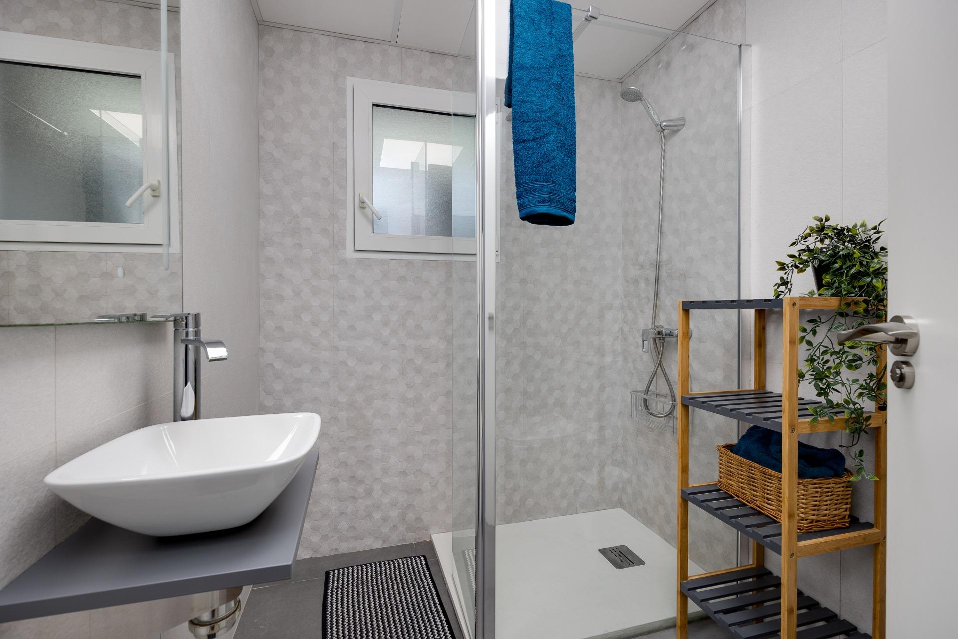 Bathroom in apartment for sale in Torrevieja