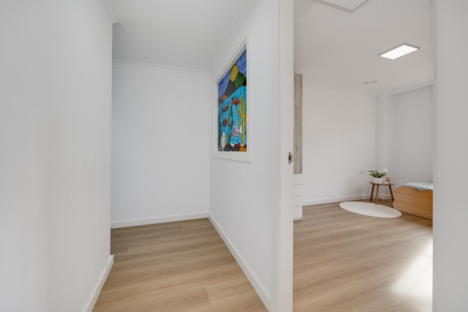 Garden in apartment for sale in Torrevieja