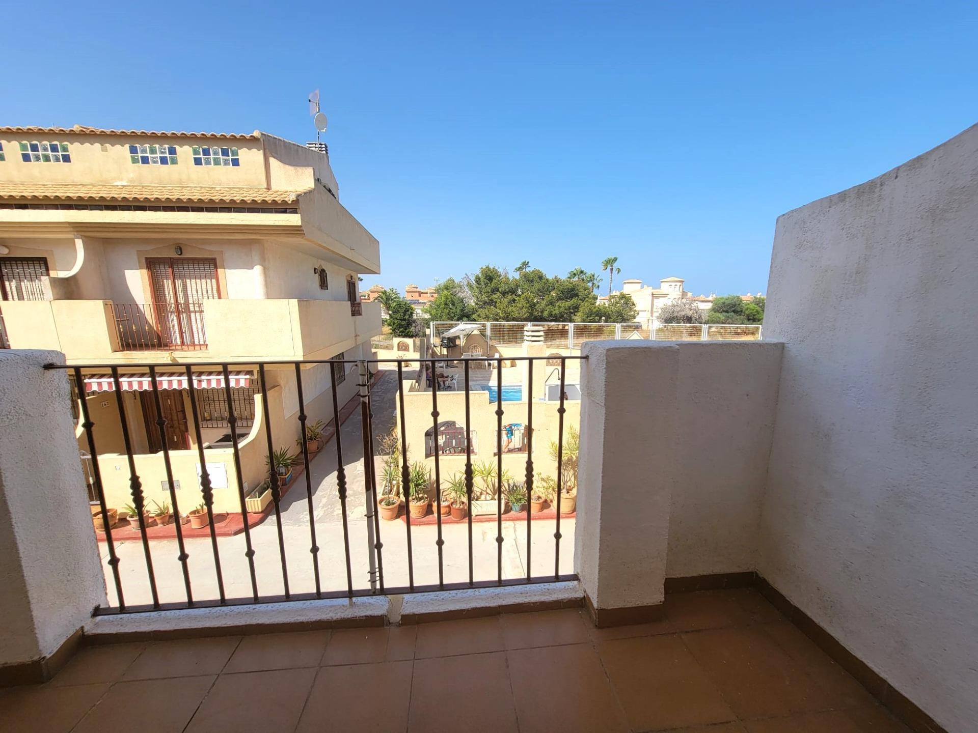 Master bedroom in terraced for sale in Orihuela Costa