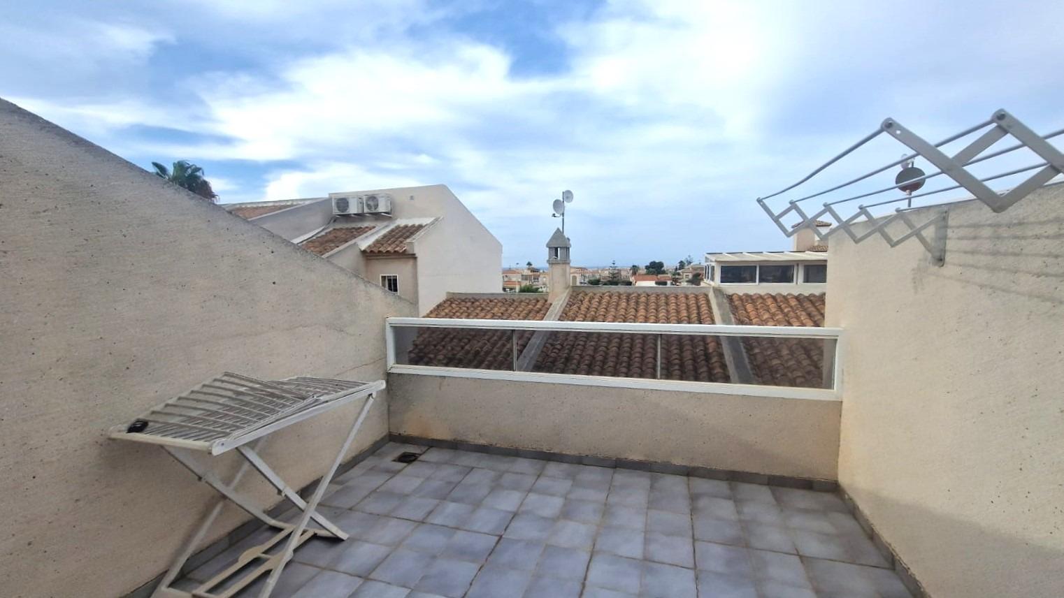 Pool area in terraced for sale in Torrevieja