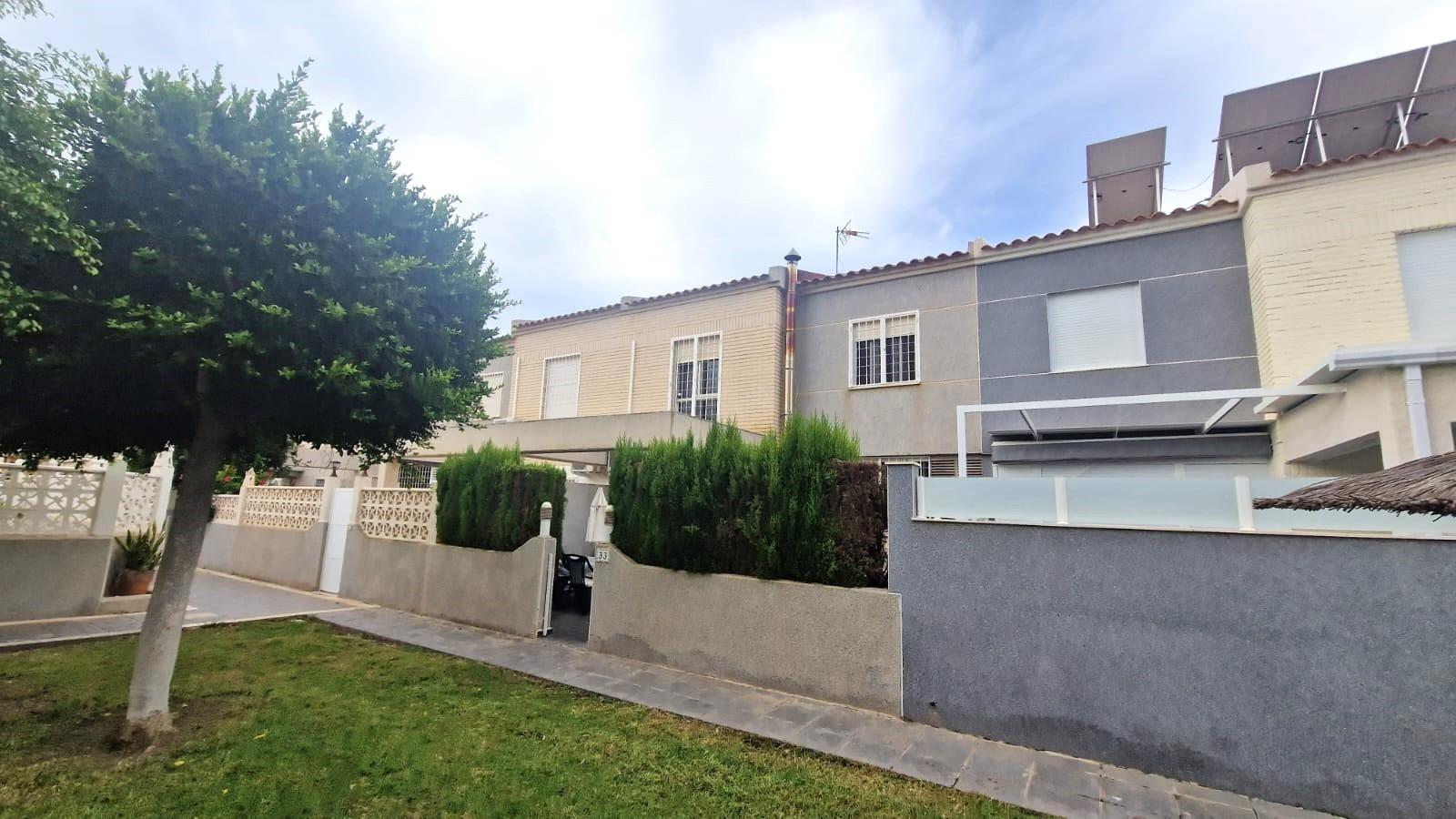 Pool area in terraced for sale in Torrevieja