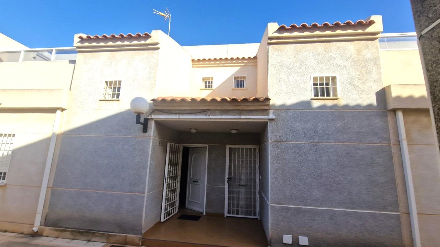 Exterior view in terraced for sale in Torrevieja
