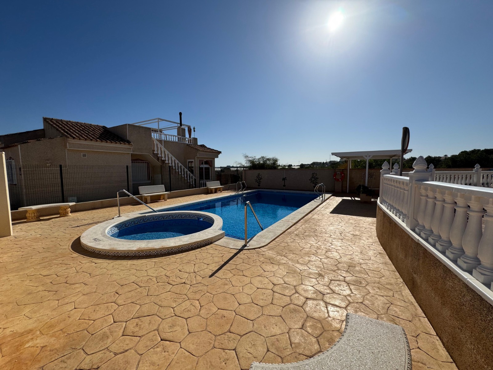 Exterior view in villa for sale in Algorfa