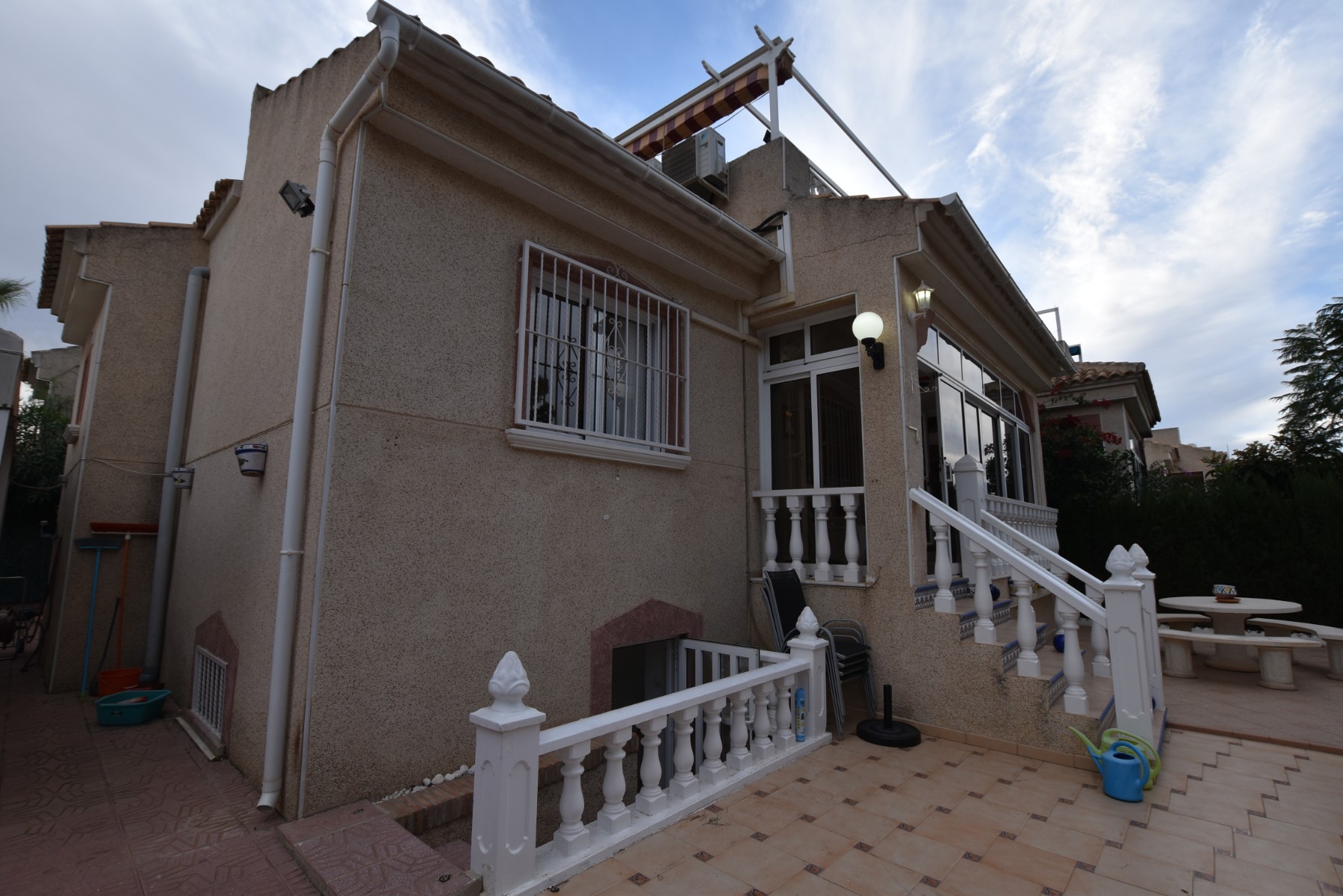 Terrace in villa for sale in Algorfa