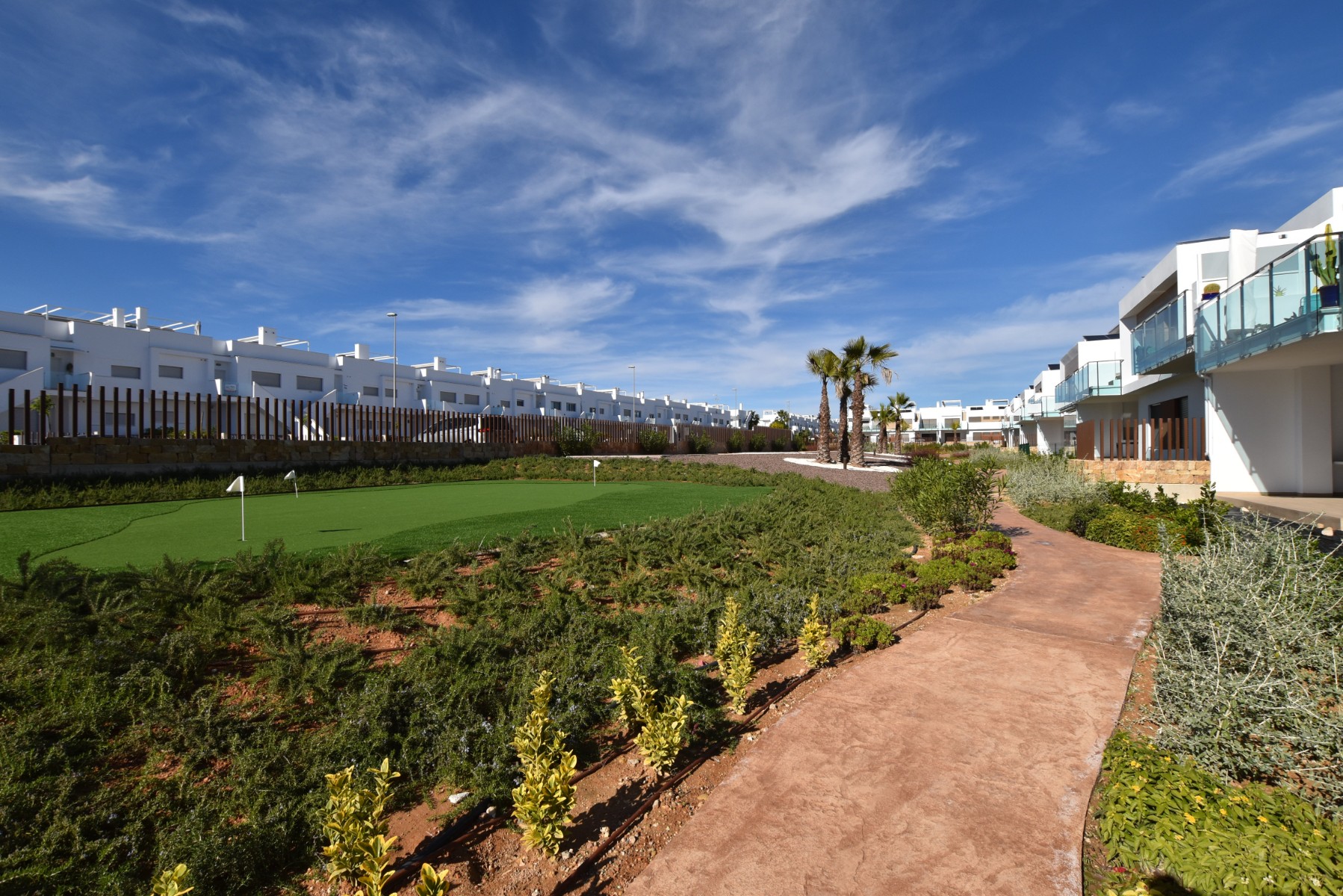 Master bedroom in apartment for sale in Vistabella Golf Entre Naranjos