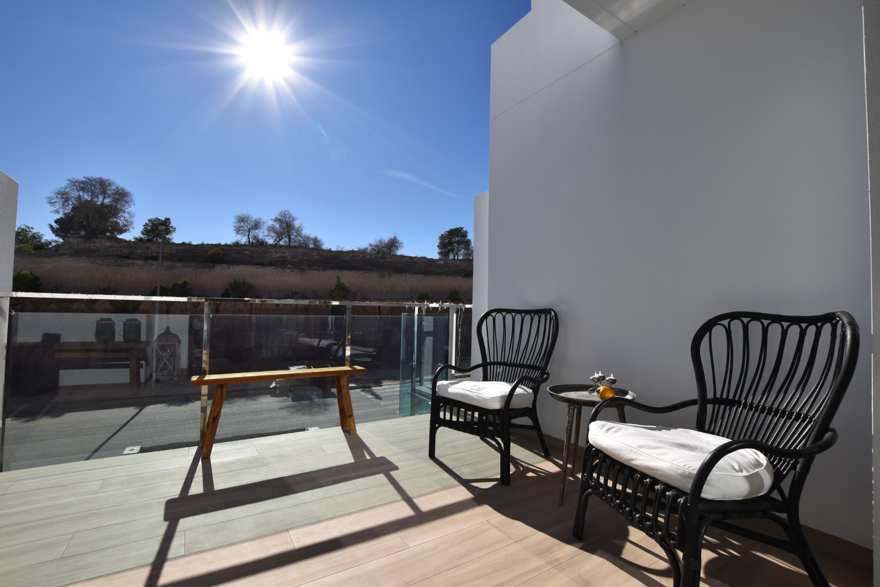 Terrace in apartment for sale in Vistabella Golf Entre Naranjos