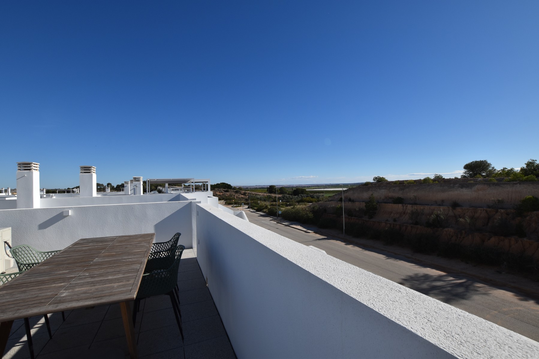 Pool area in apartment for sale in Vistabella Golf Entre Naranjos