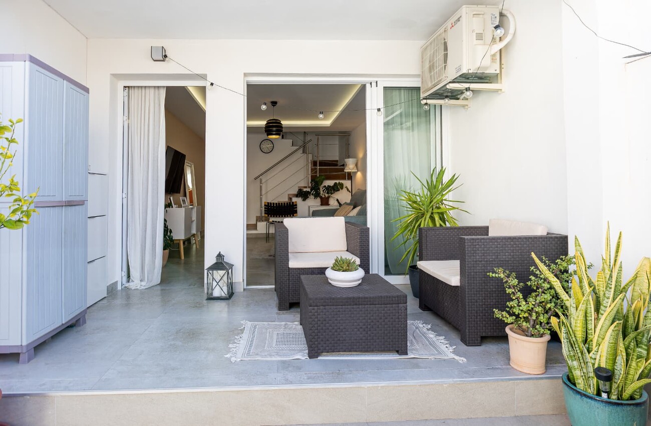 Pool area in terraced for sale in Torrevieja