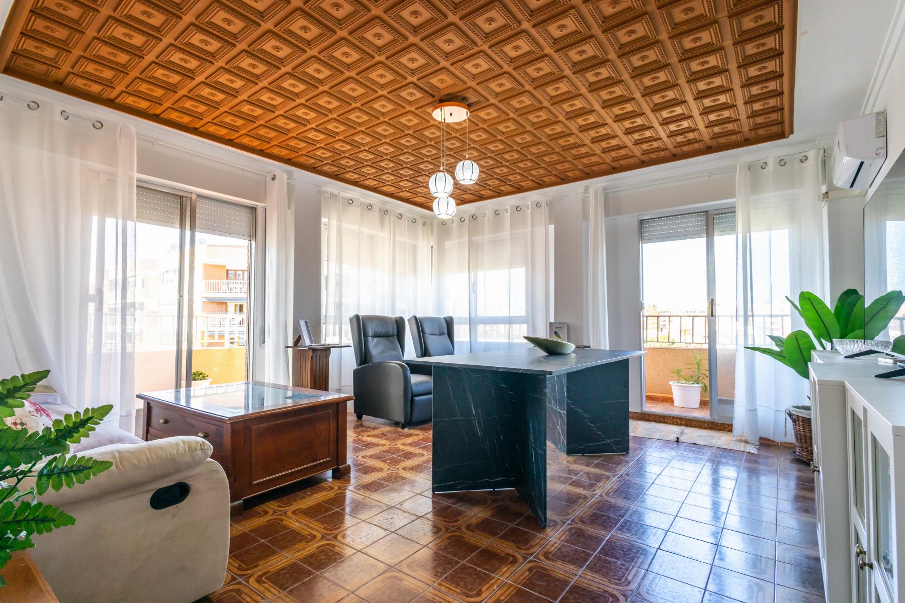 Garden in apartment for sale in Torrevieja