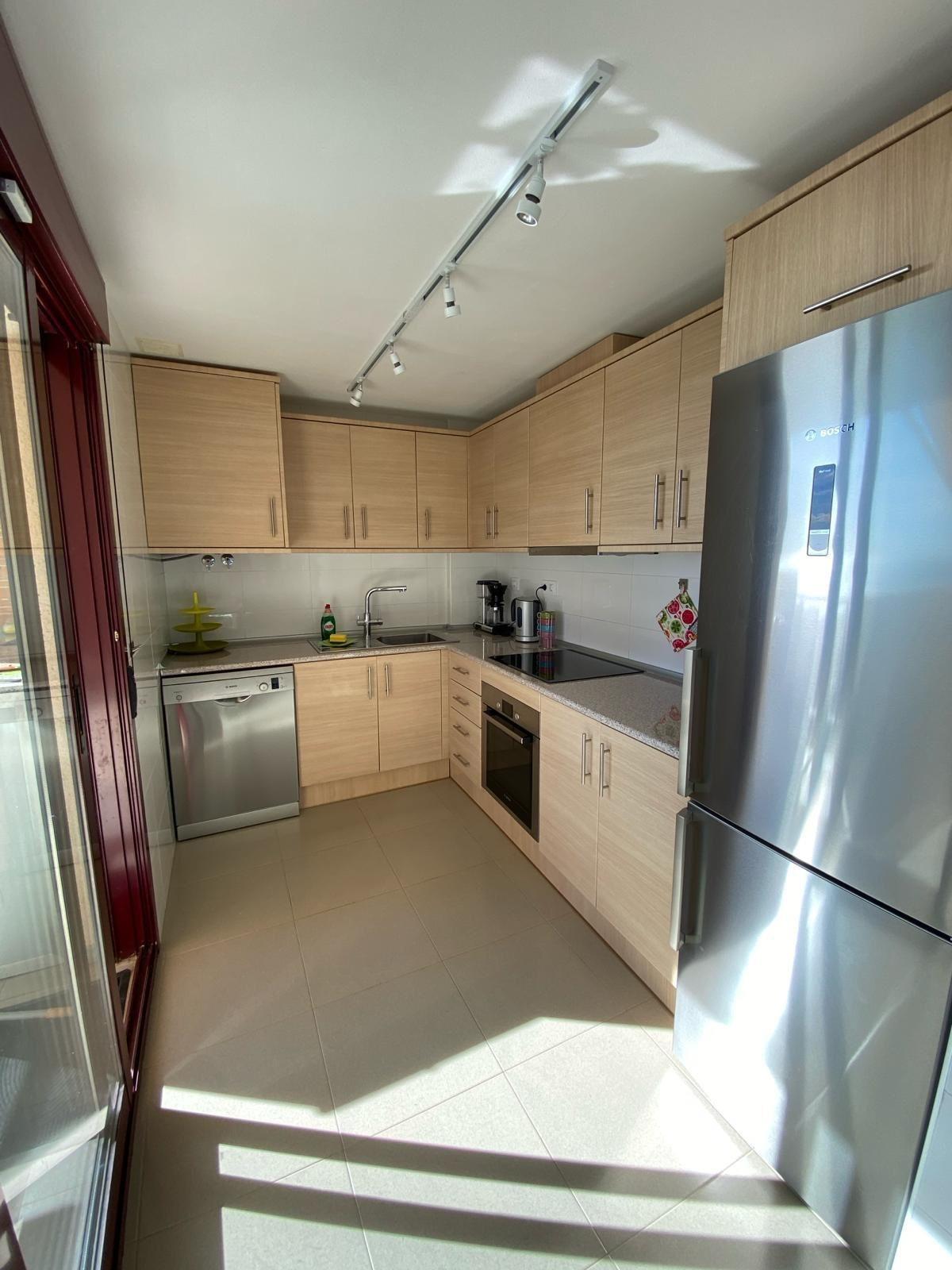 Kitchen in penthouse for sale in Cartagena