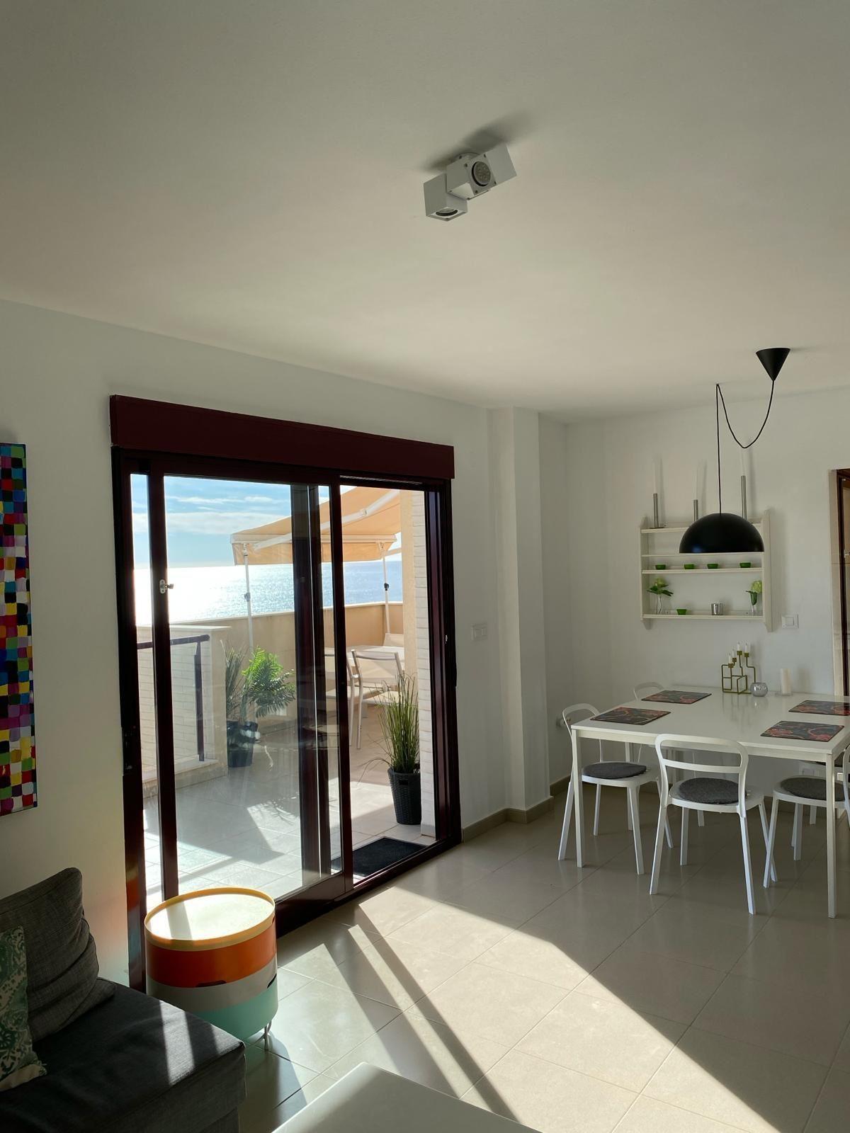 Terrace in penthouse for sale in Cartagena
