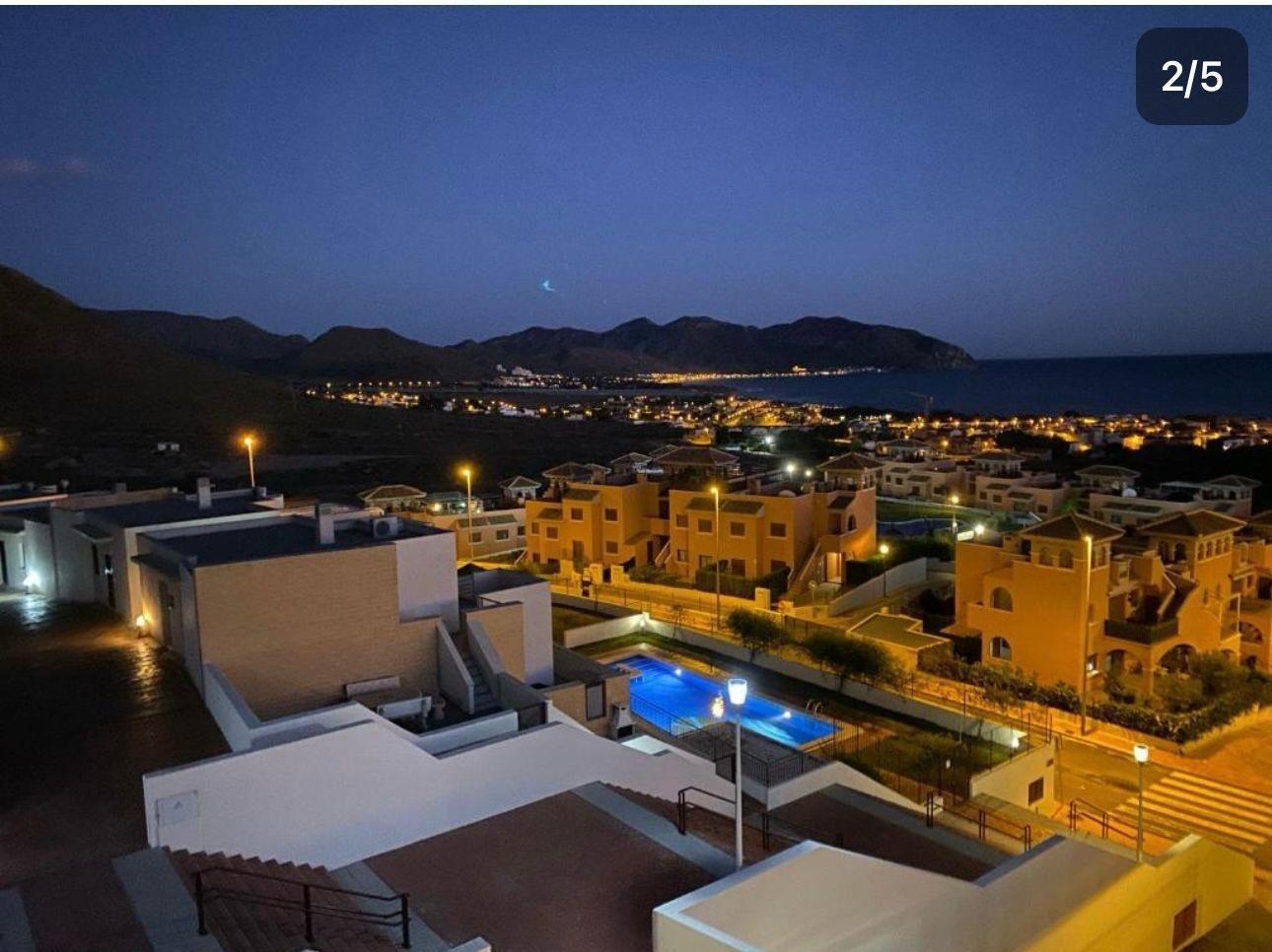 Master bedroom in penthouse for sale in Cartagena