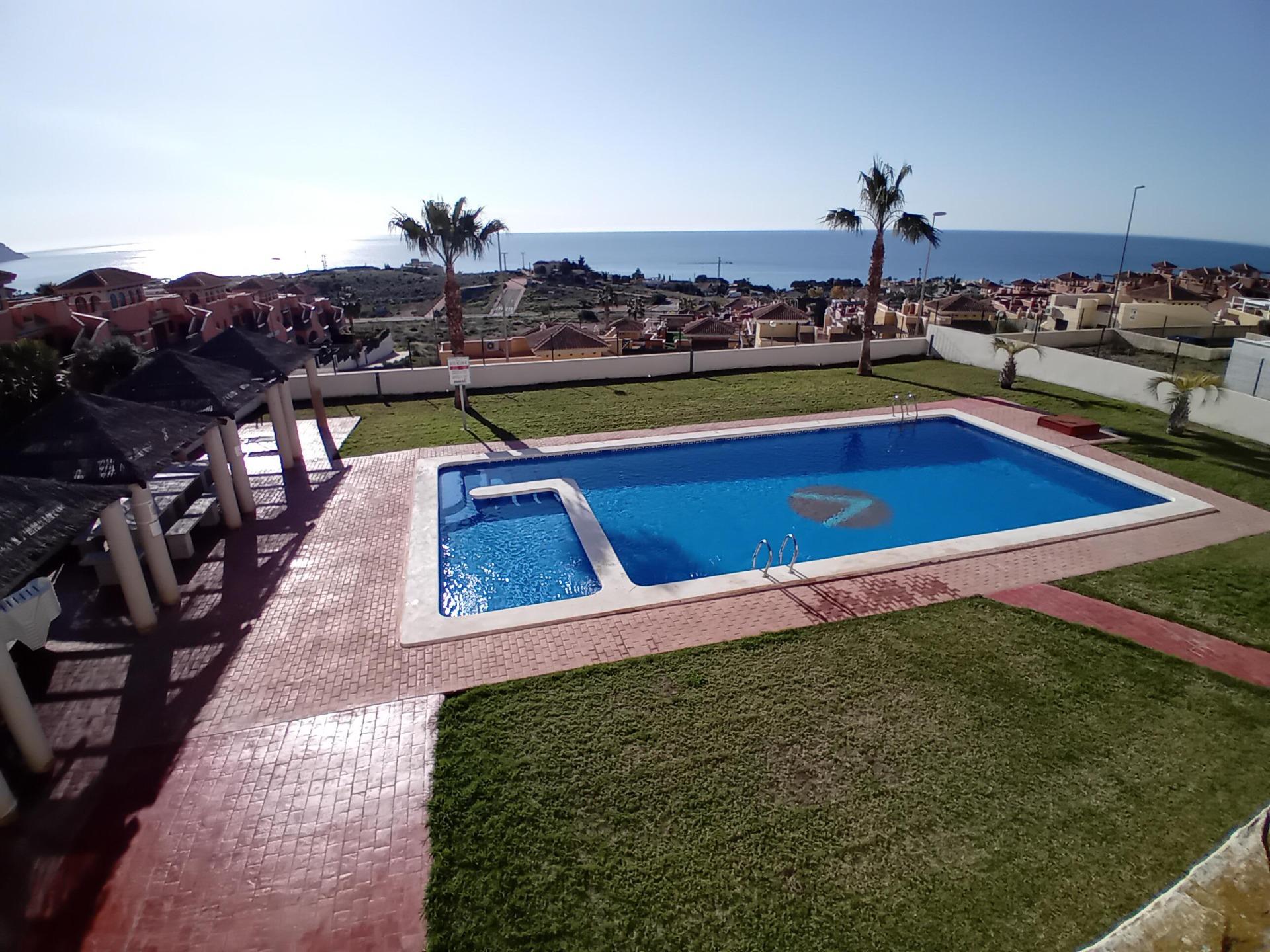 Dining area in penthouse for sale in Cartagena