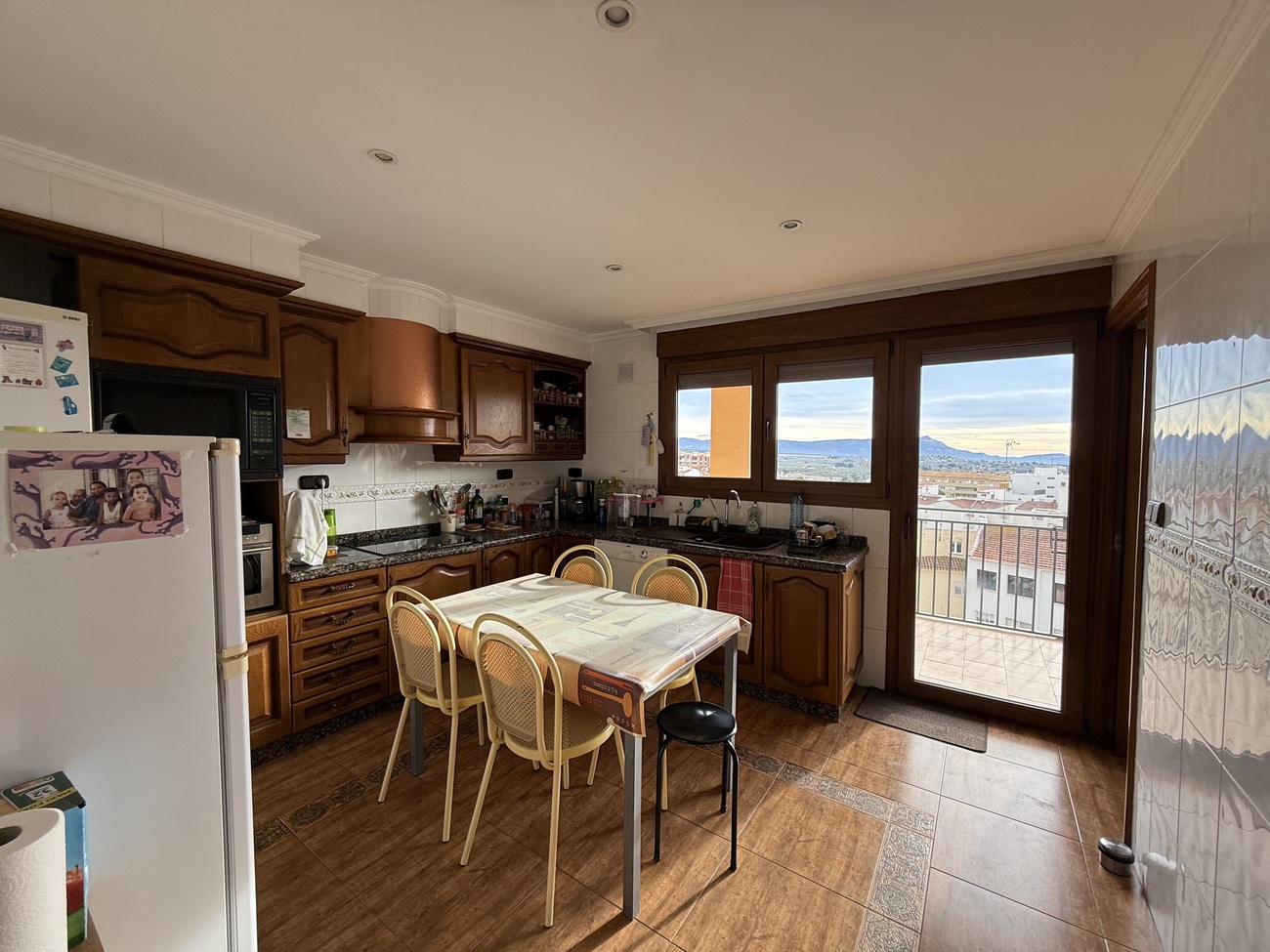 Pool area in apartment for sale in Onil