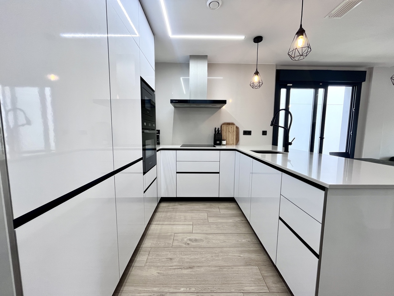 Experience modern coastal living at its finest in this exceptional resale new-build villa, perfectly