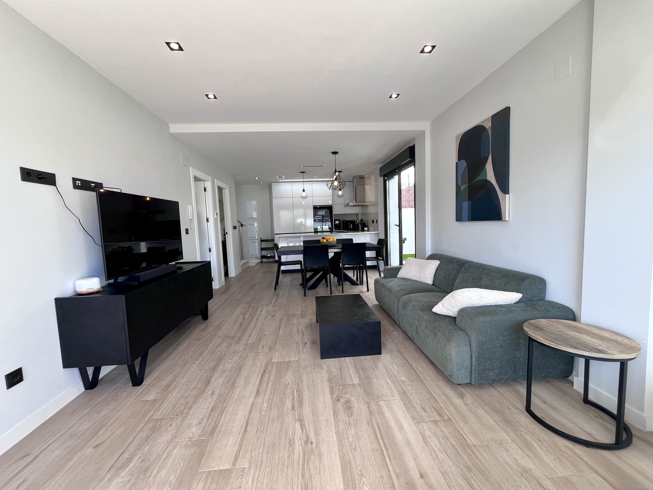 Terrace in villa for sale in Punta Prima