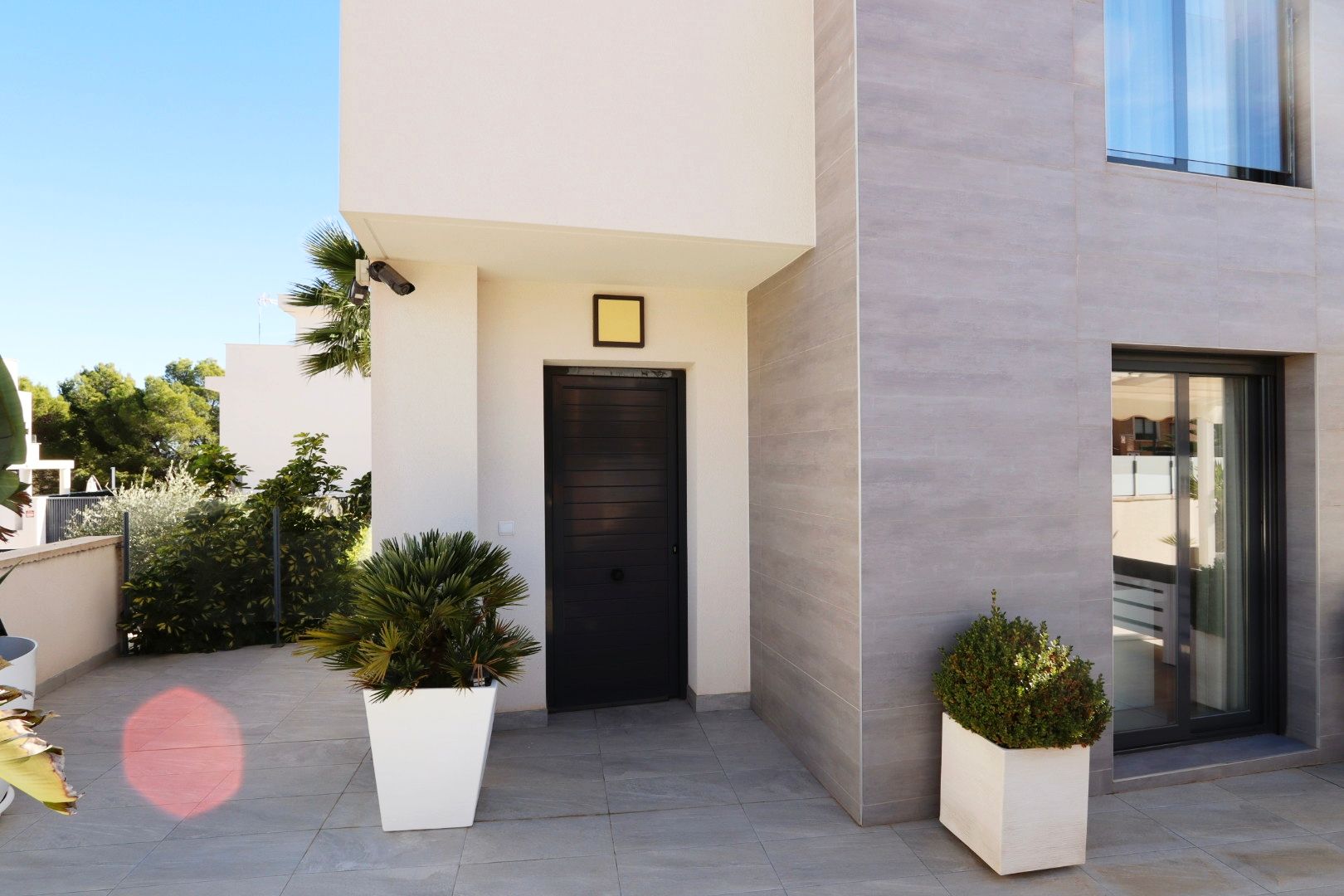 Exterior view in villa for sale in la Nucia