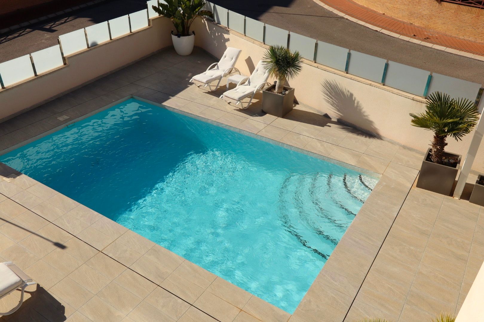 Garden in villa for sale in la Nucia