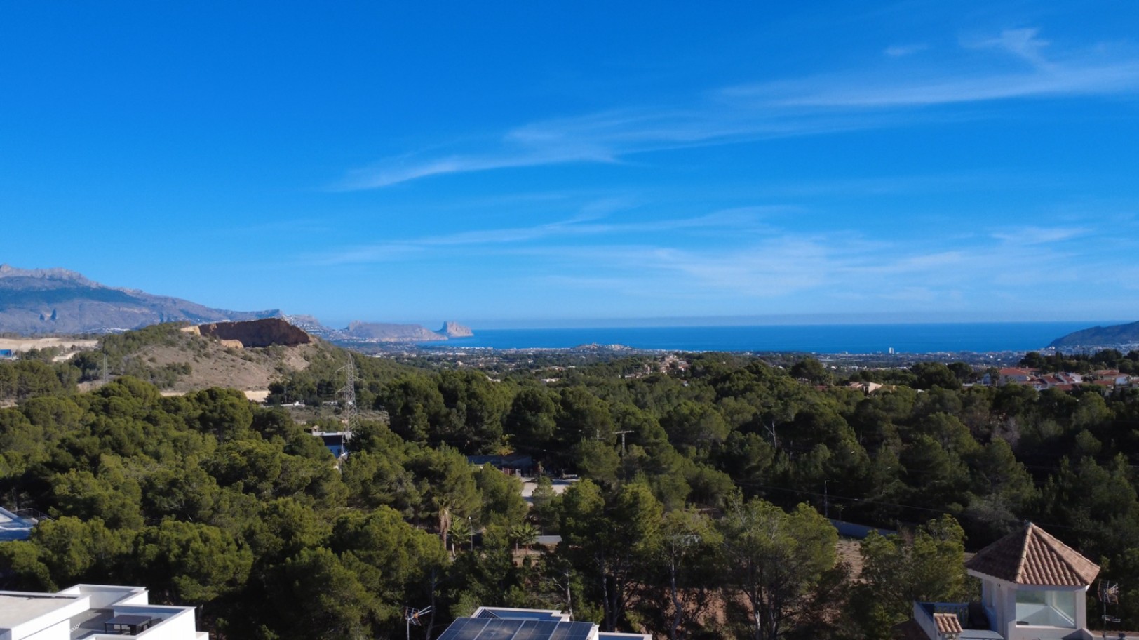 Terrace in villa for sale in la Nucia