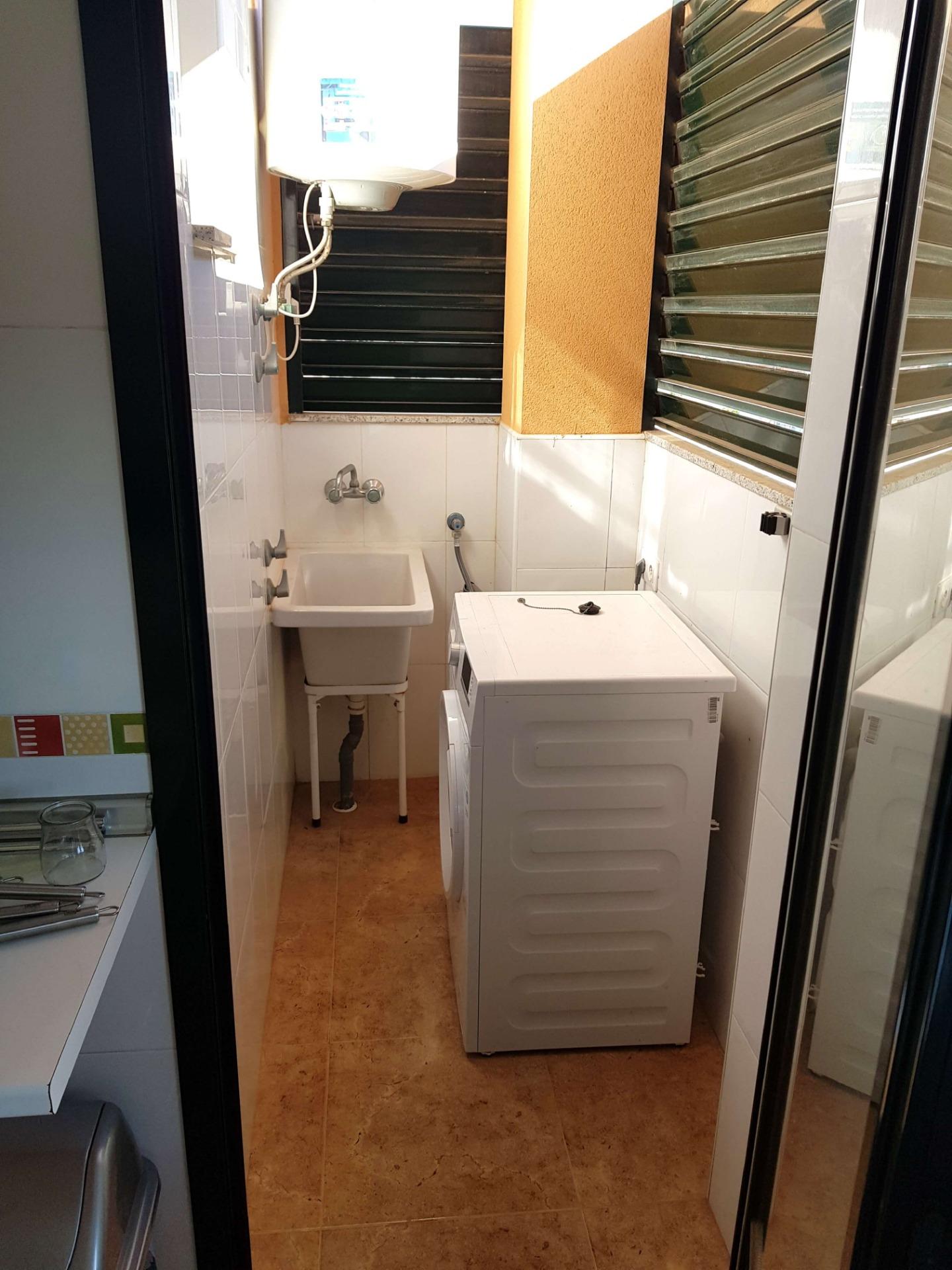 Pool area in penthouse for sale in Puerto de Mazarron