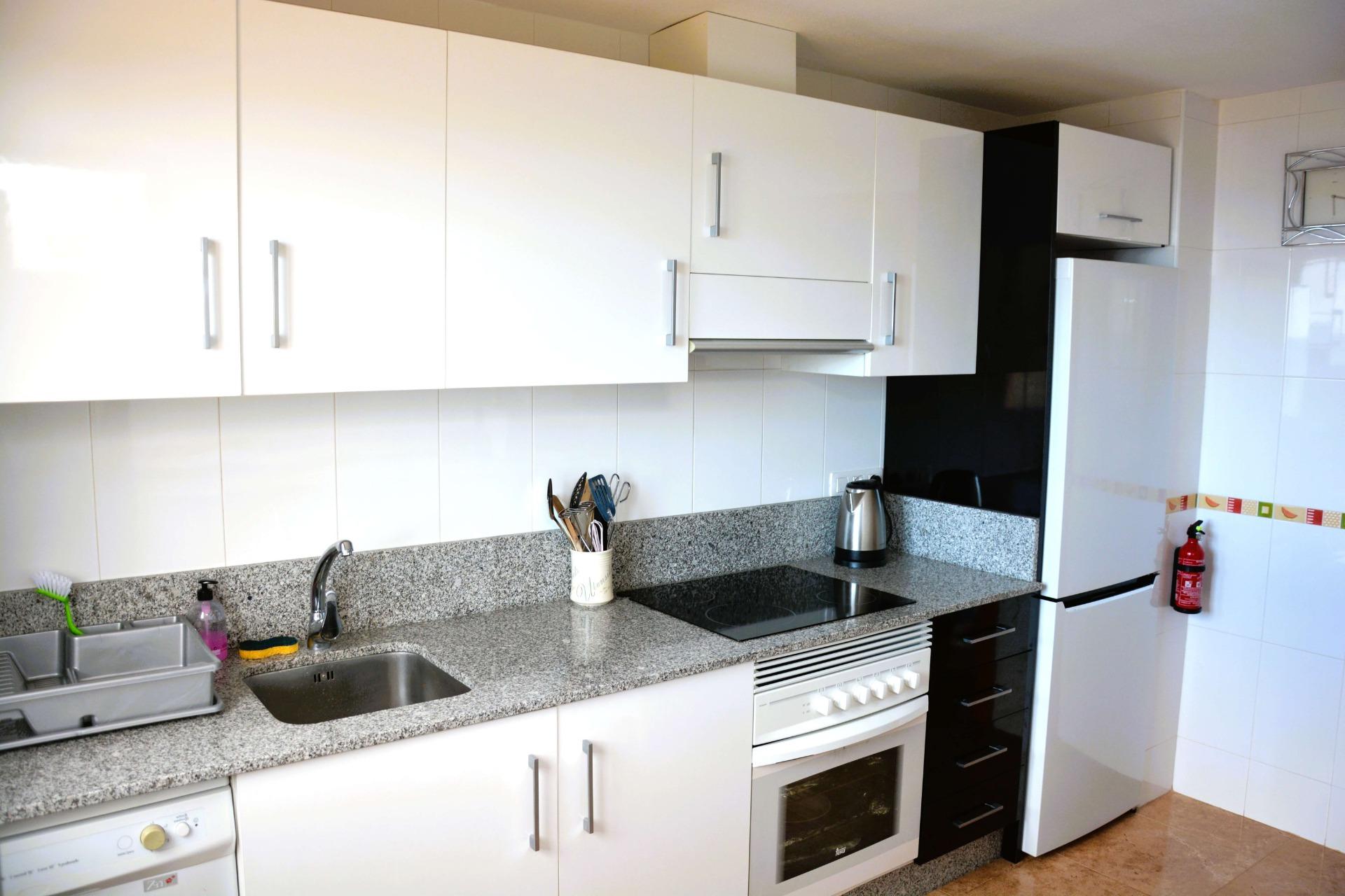 Garden in penthouse for sale in Puerto de Mazarron