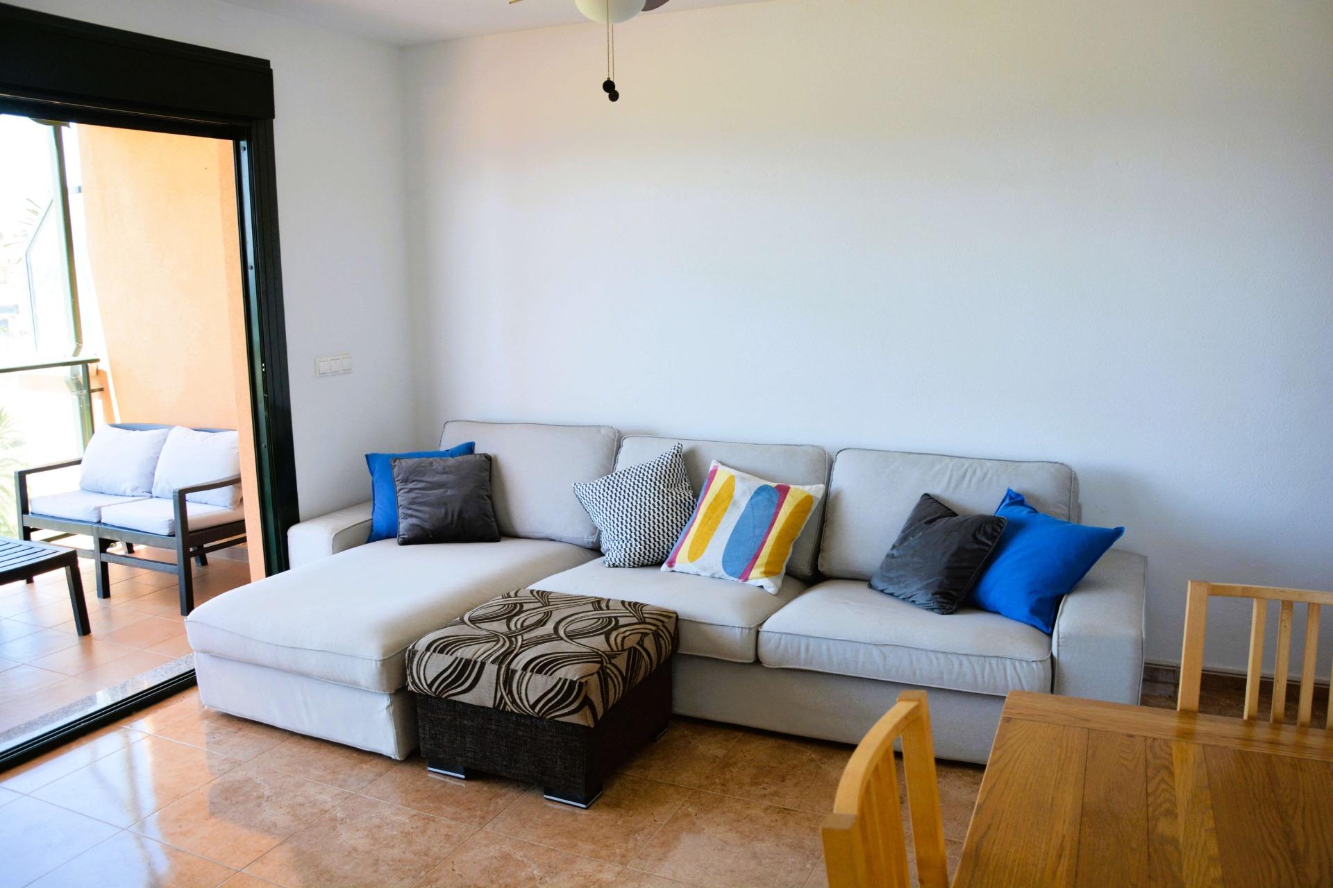 Exterior view in penthouse for sale in Puerto de Mazarron