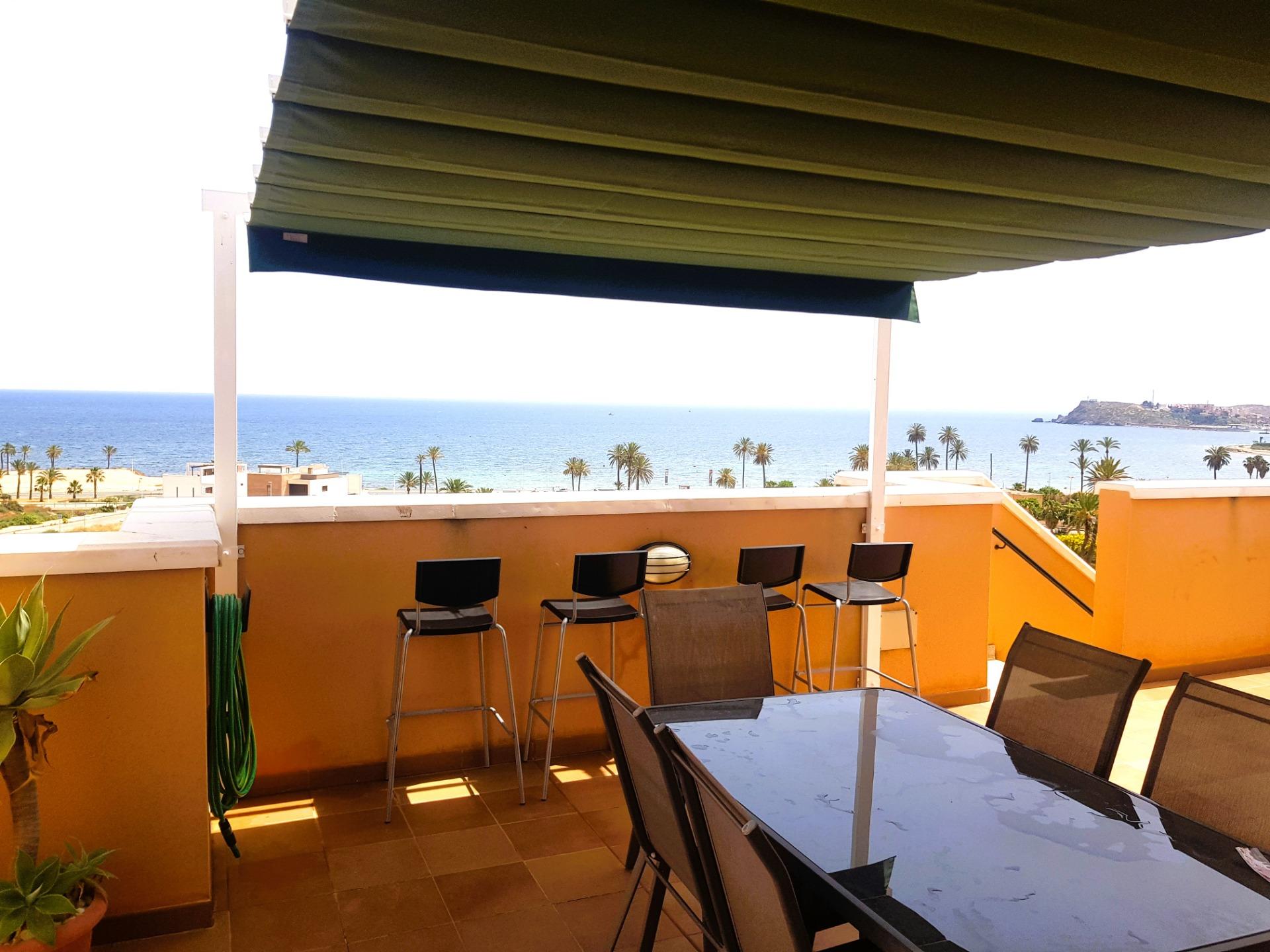 Bathroom in penthouse for sale in Puerto de Mazarron