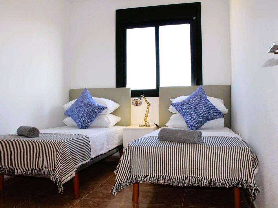 Dining area in penthouse for sale in Puerto de Mazarron