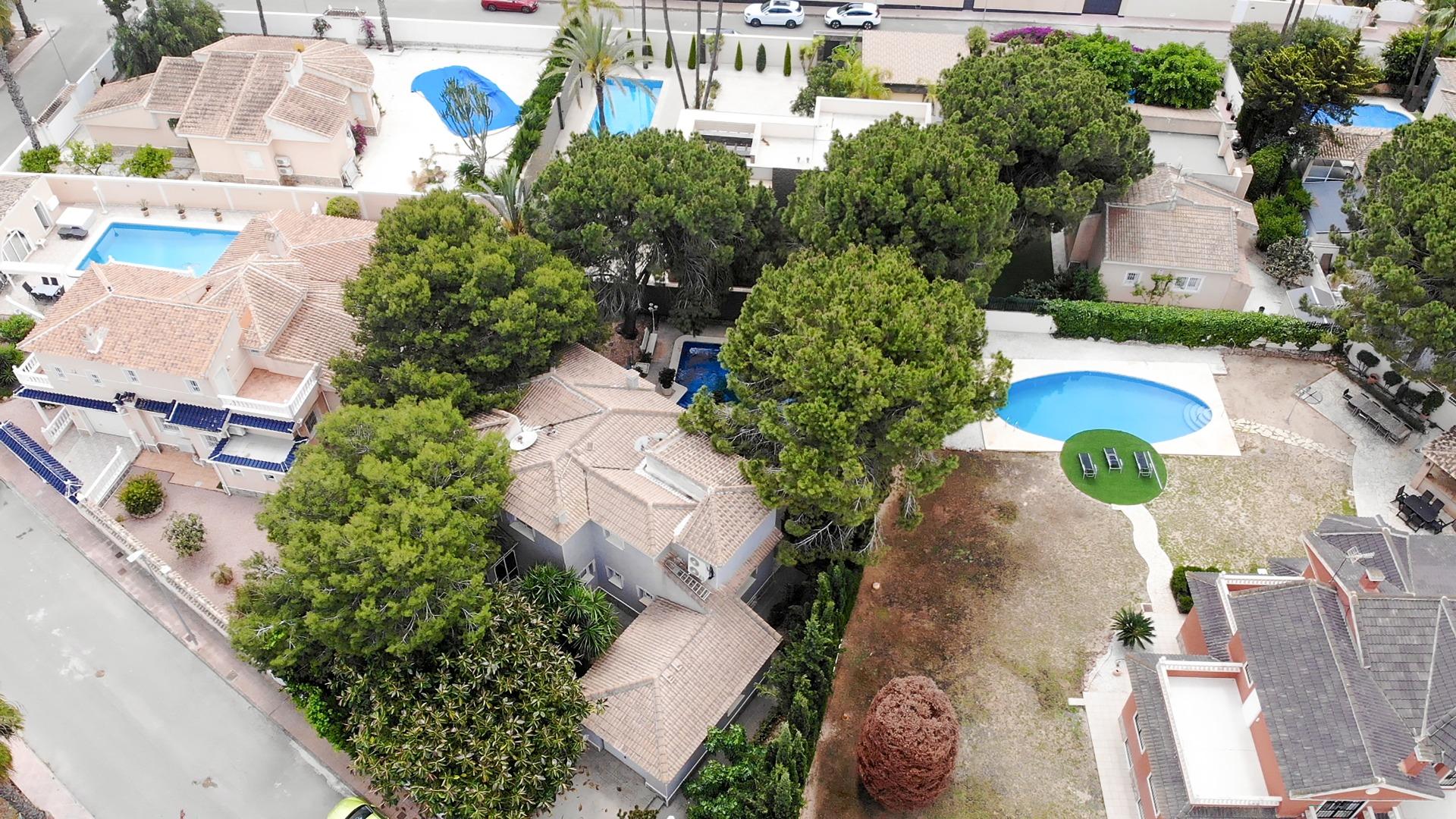 Terrace in villa for sale in Ciudad Quesada