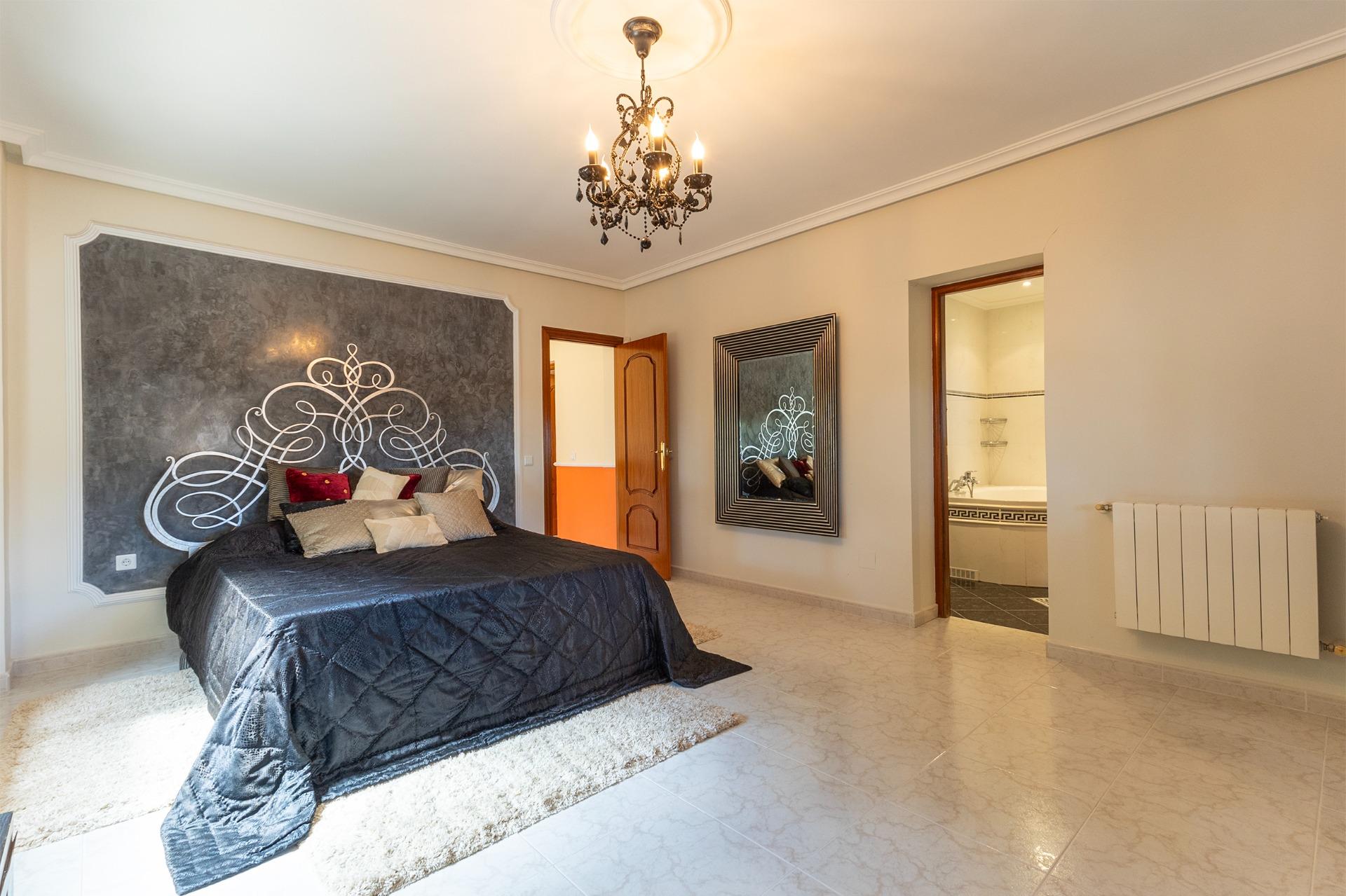 Pool area in villa for sale in Ciudad Quesada