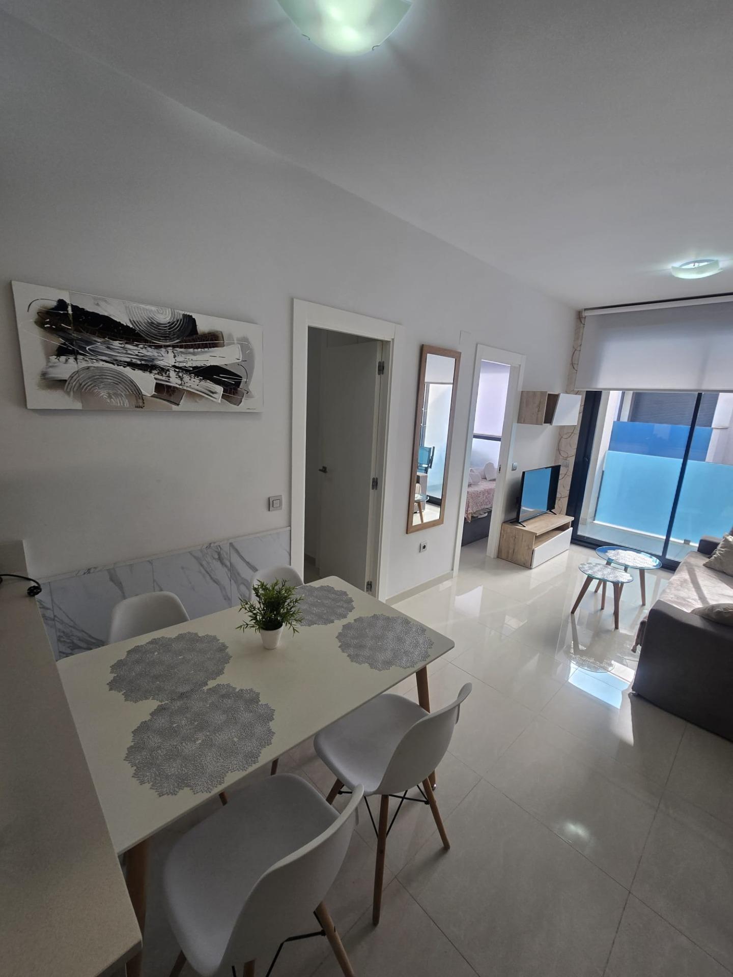 Garden in apartment for sale in Torrevieja