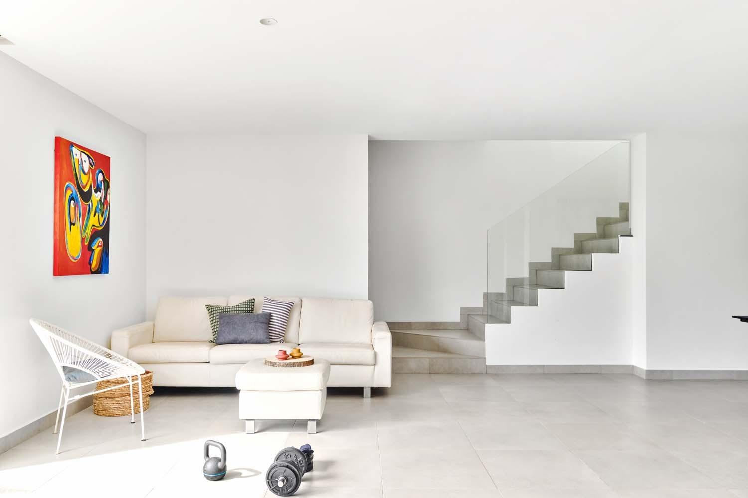 Master bedroom in villa for sale in Orihuela