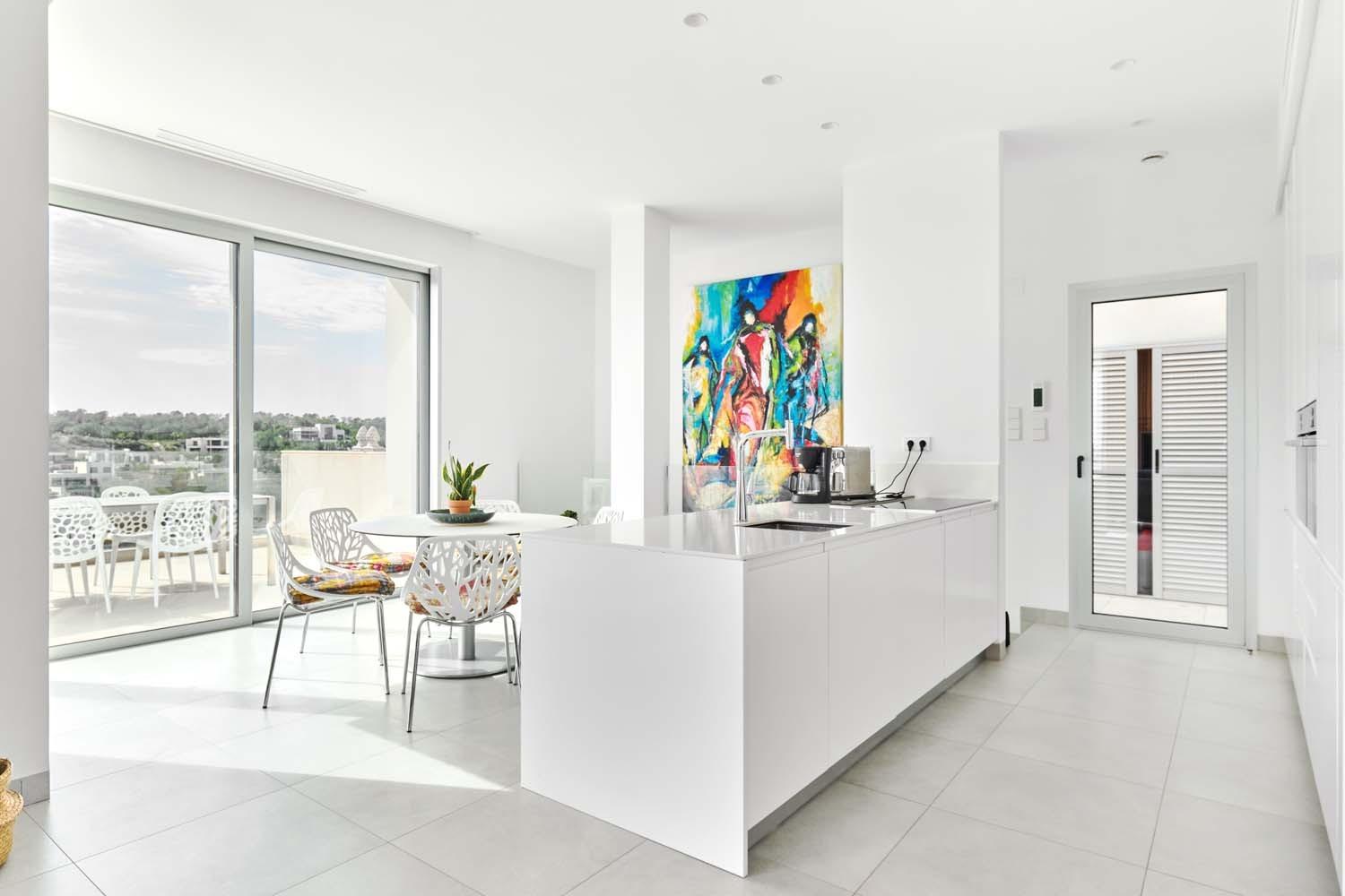 Kitchen in villa for sale in Orihuela