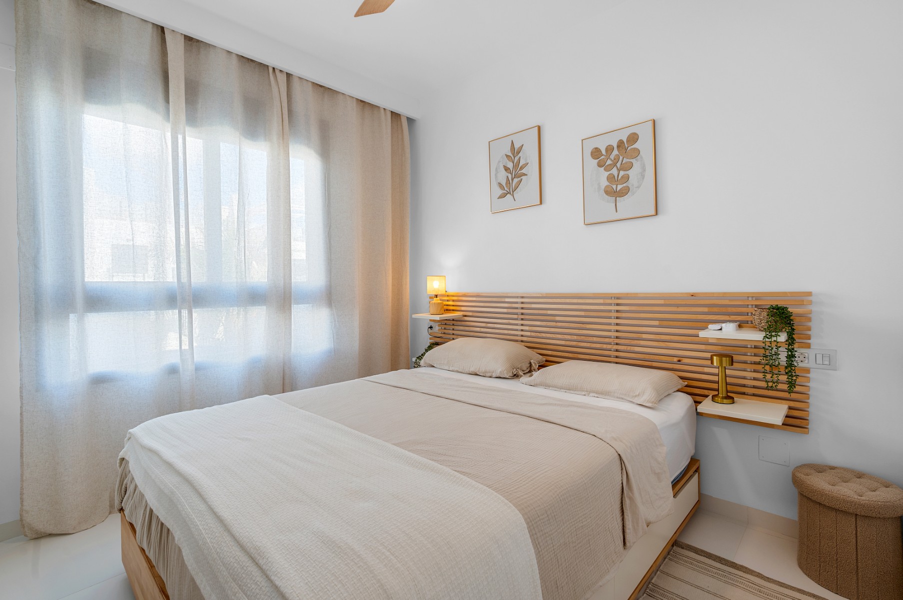 Master bedroom in apartment for sale in San Miguel de Salinas